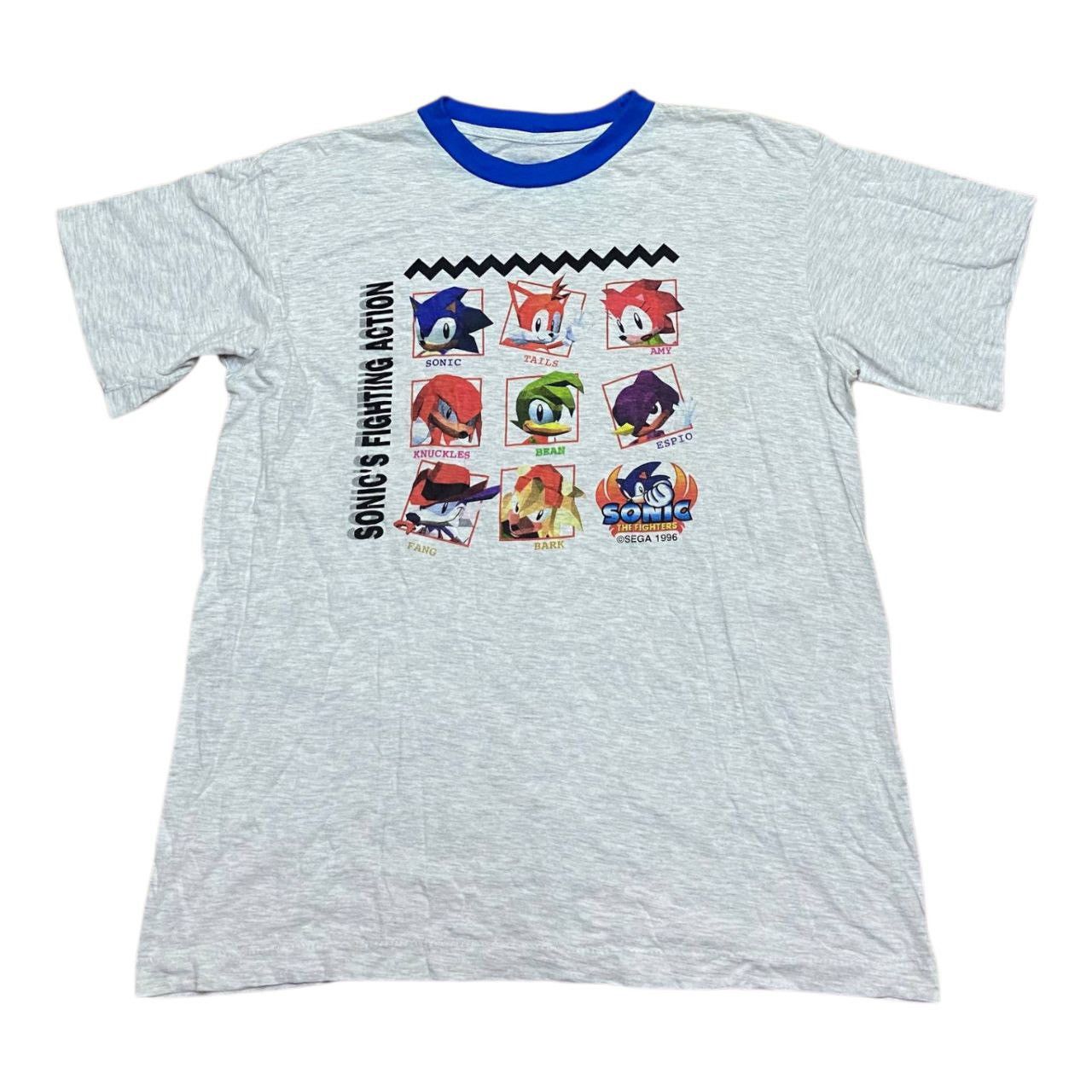 Vintage 1996 Sonic Hedgehog Character Sega Game Tee