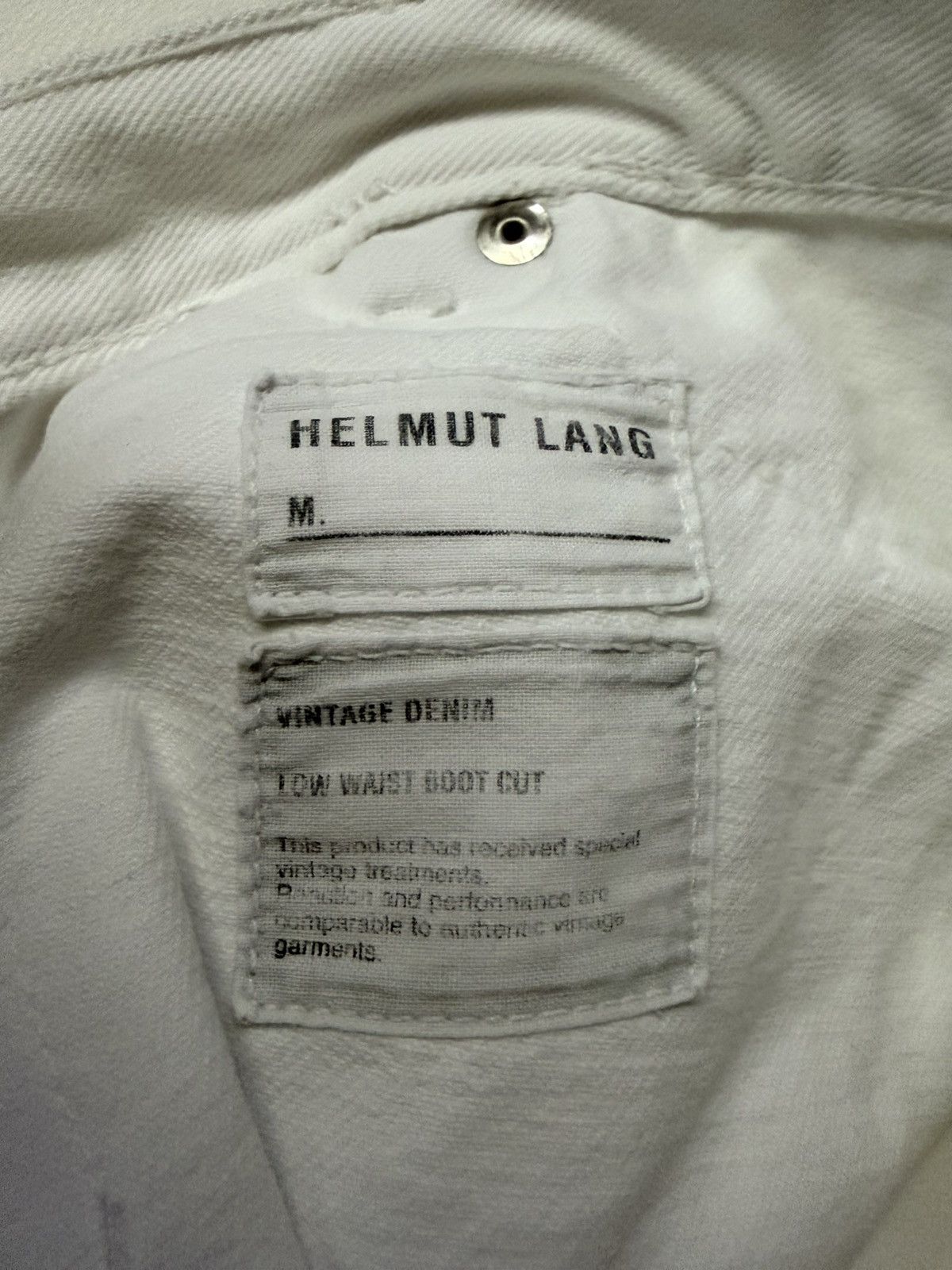 Helmut Lang Helmut Lang White Inside Out Denim Size US 28 / EU 44 - 7 Thumbnail