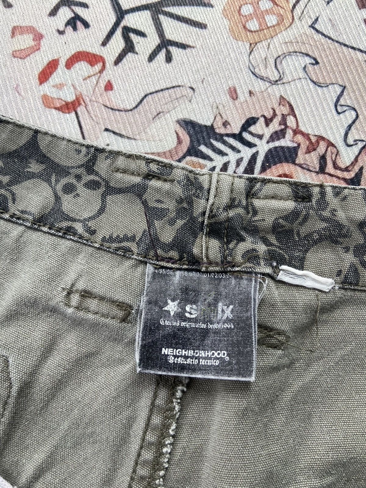 Neighborhood 00s Vintage Neigborhood skull print shortpants Size US 34 / EU 50 - 6 Thumbnail