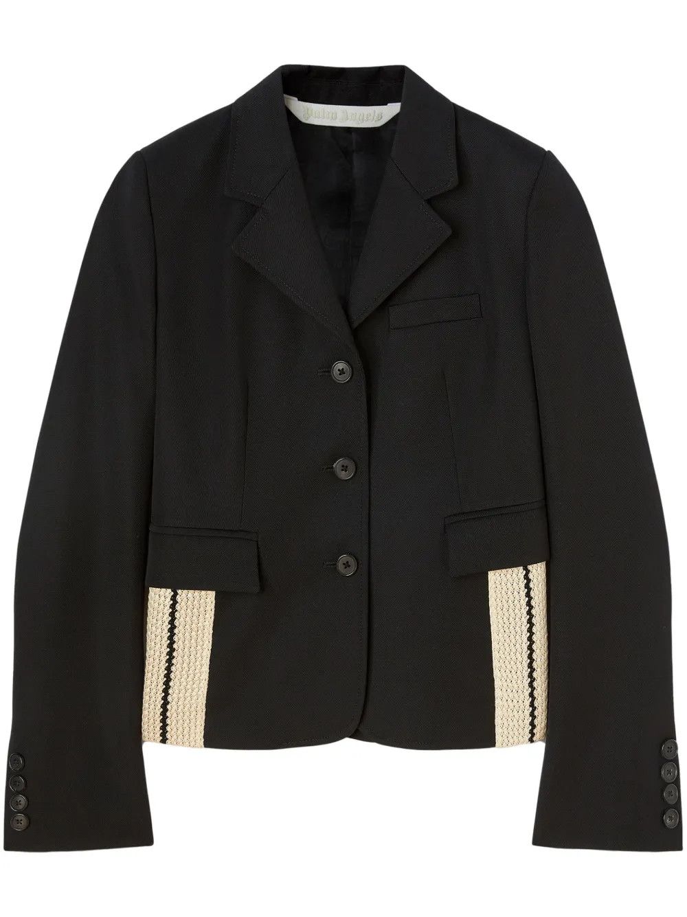 Palm Angels o1y1125 Blazer in Black/Beige Size M / US 6-8 / IT 42-44 - 1 Thumbnail