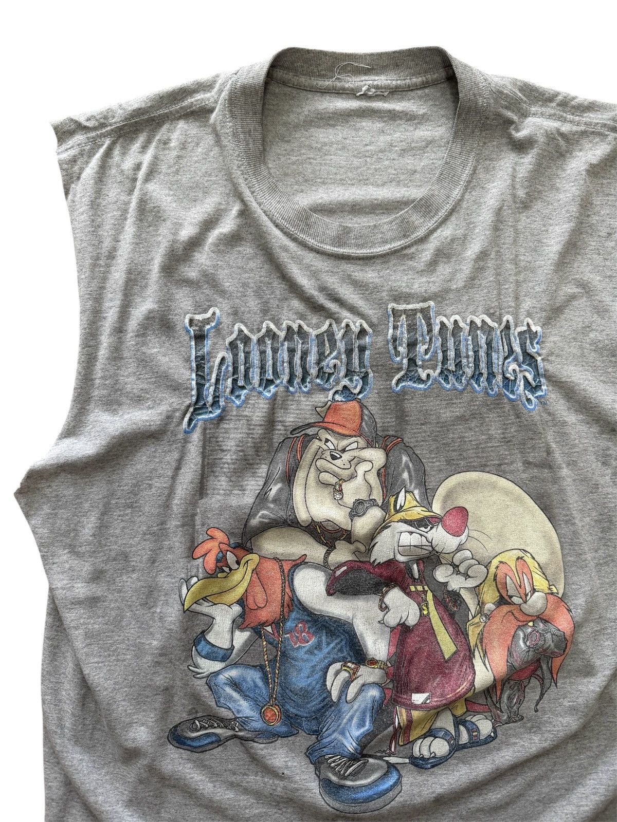 Vintage Vintage Looney Tunes Graphic Tank Top Size US XL / EU 56 / 4 - 2 Thumbnail