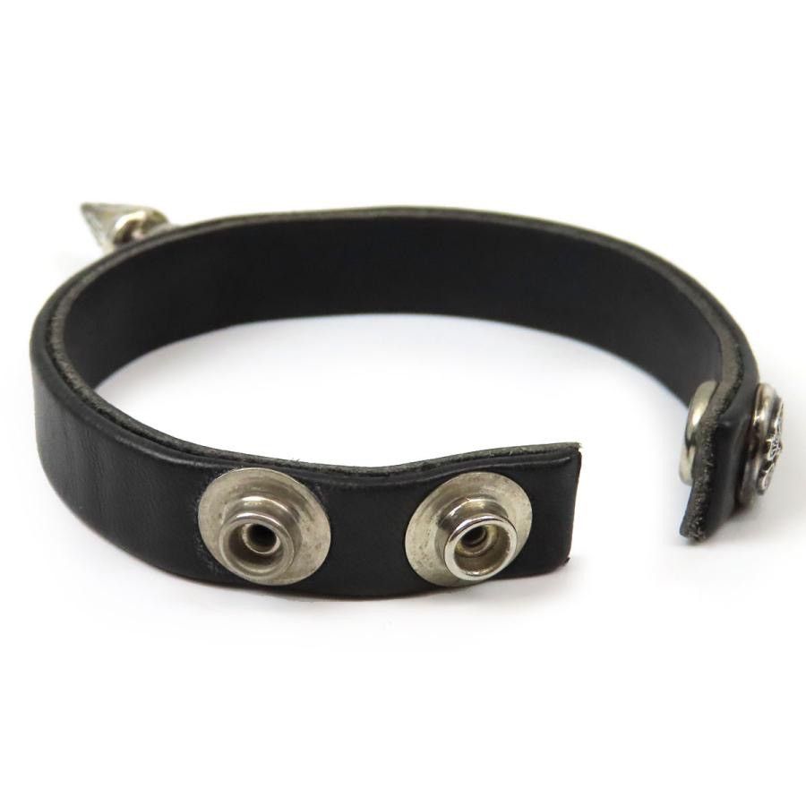 Chrome Hearts Chrome Hearts Spike Leather Bracelet Size ONE SIZE - 4 Thumbnail