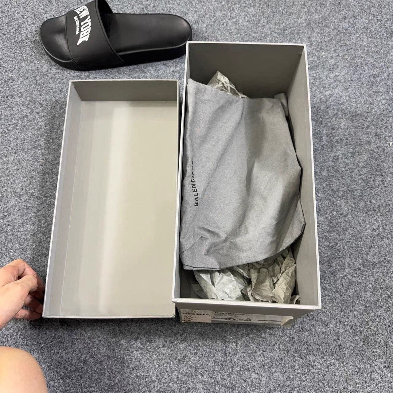 Balenciaga Balenciaga Slippers K28 Size US 7 / IT 37 - 8 Thumbnail