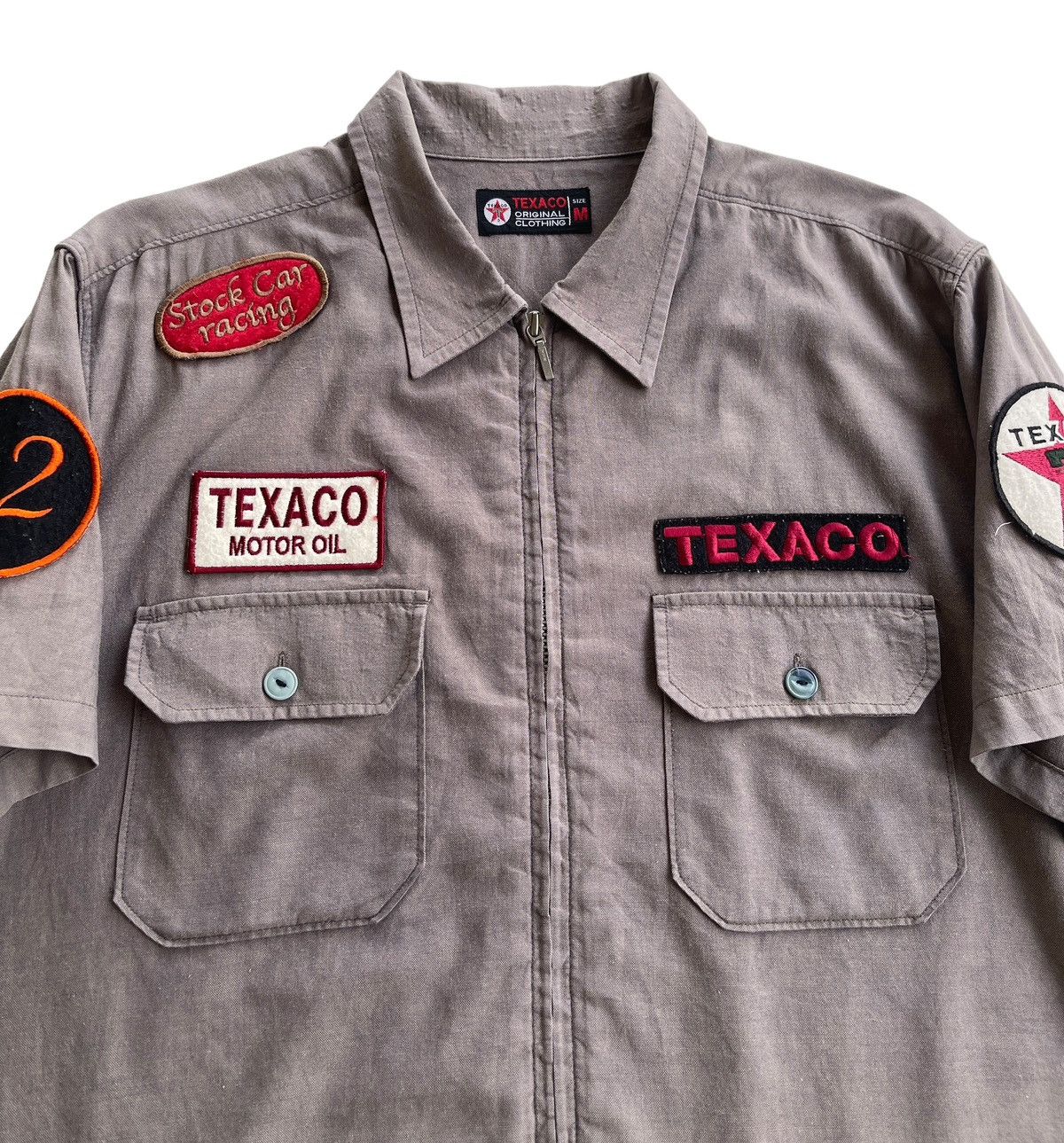 Vintage Vintage Texaco Zipper Workshirt Size US M / EU 48-50 / 2 - 9 Thumbnail