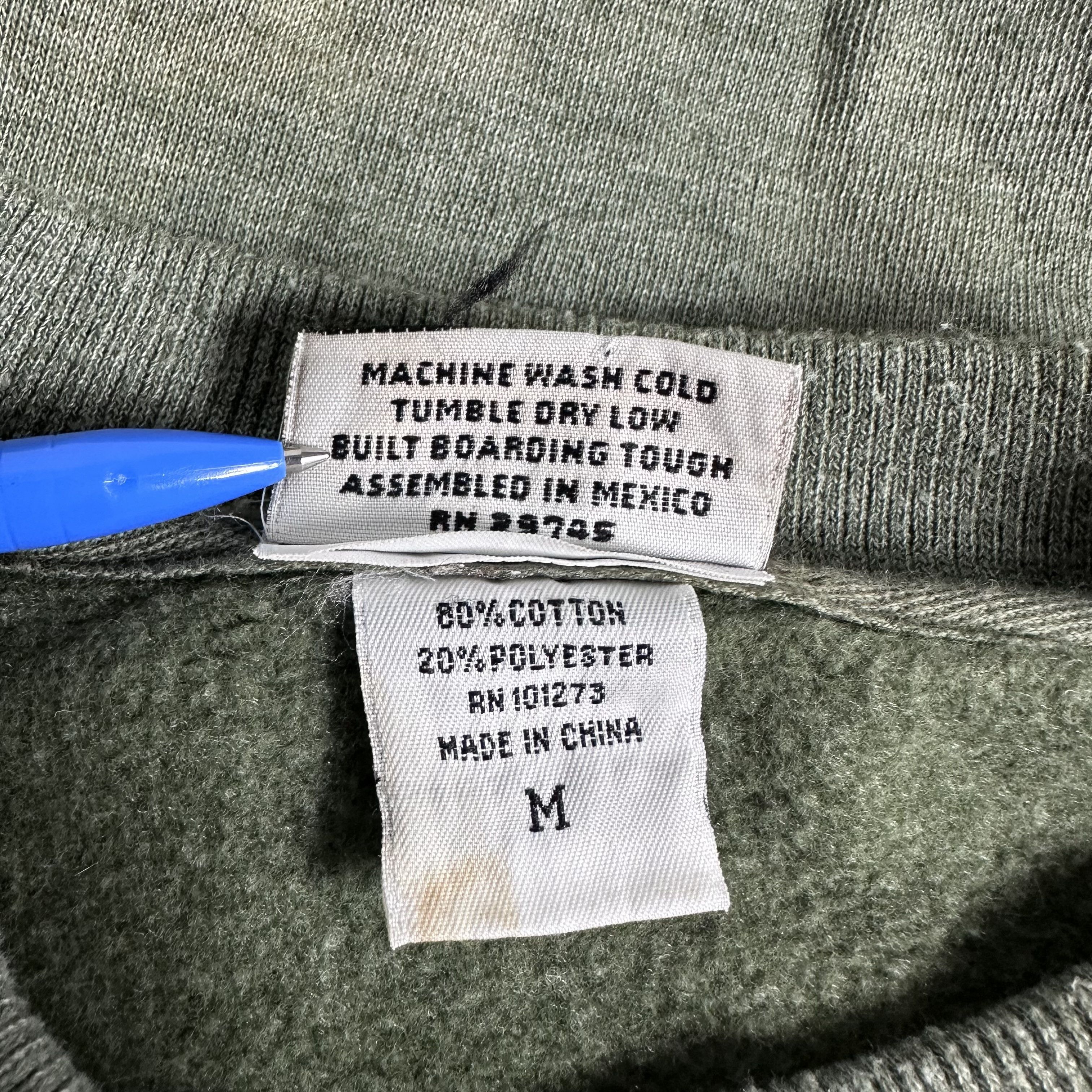 Vintage × Volcom 🔥RARE🔥Vintage 90s Volcom Crisp Stone Skateboard Sweatshirt Size US M / EU 48-50 / 2 - 6 Thumbnail