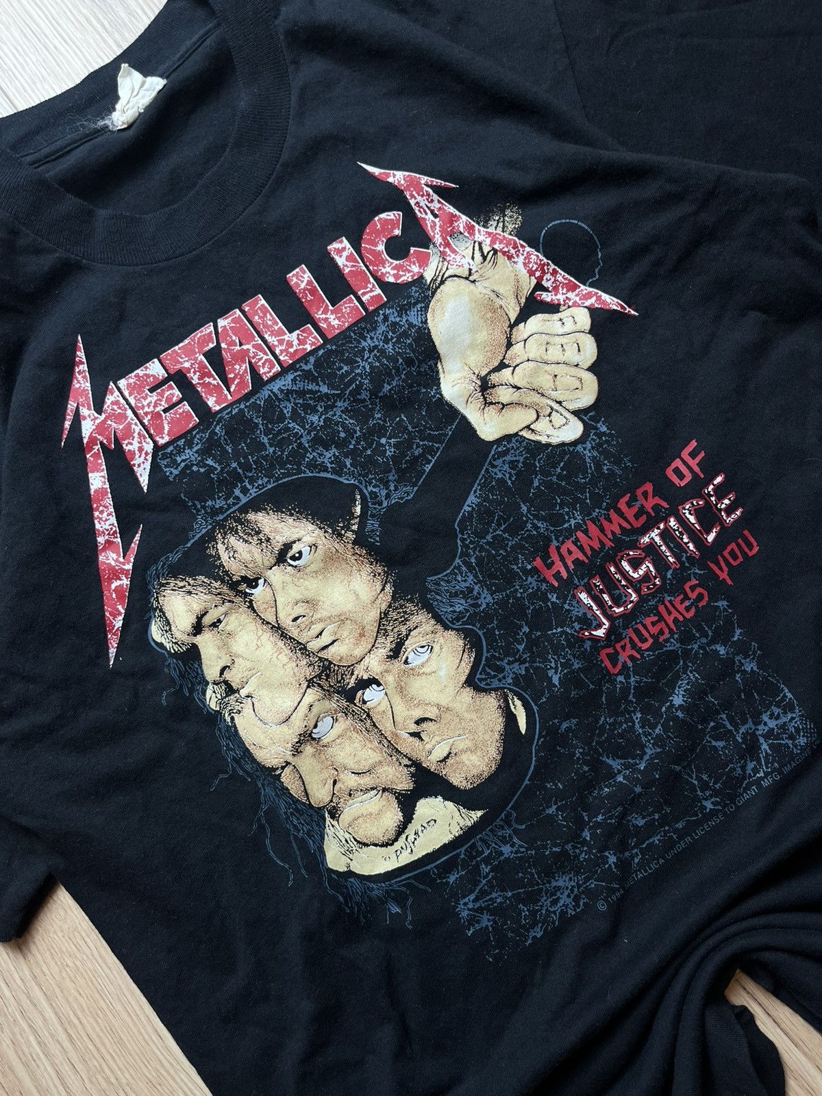 Metallica Metallica Justice For All Vintage 1994 T-shirt Merchandise Size US M / EU 48-50 / 2 - 3 Thumbnail