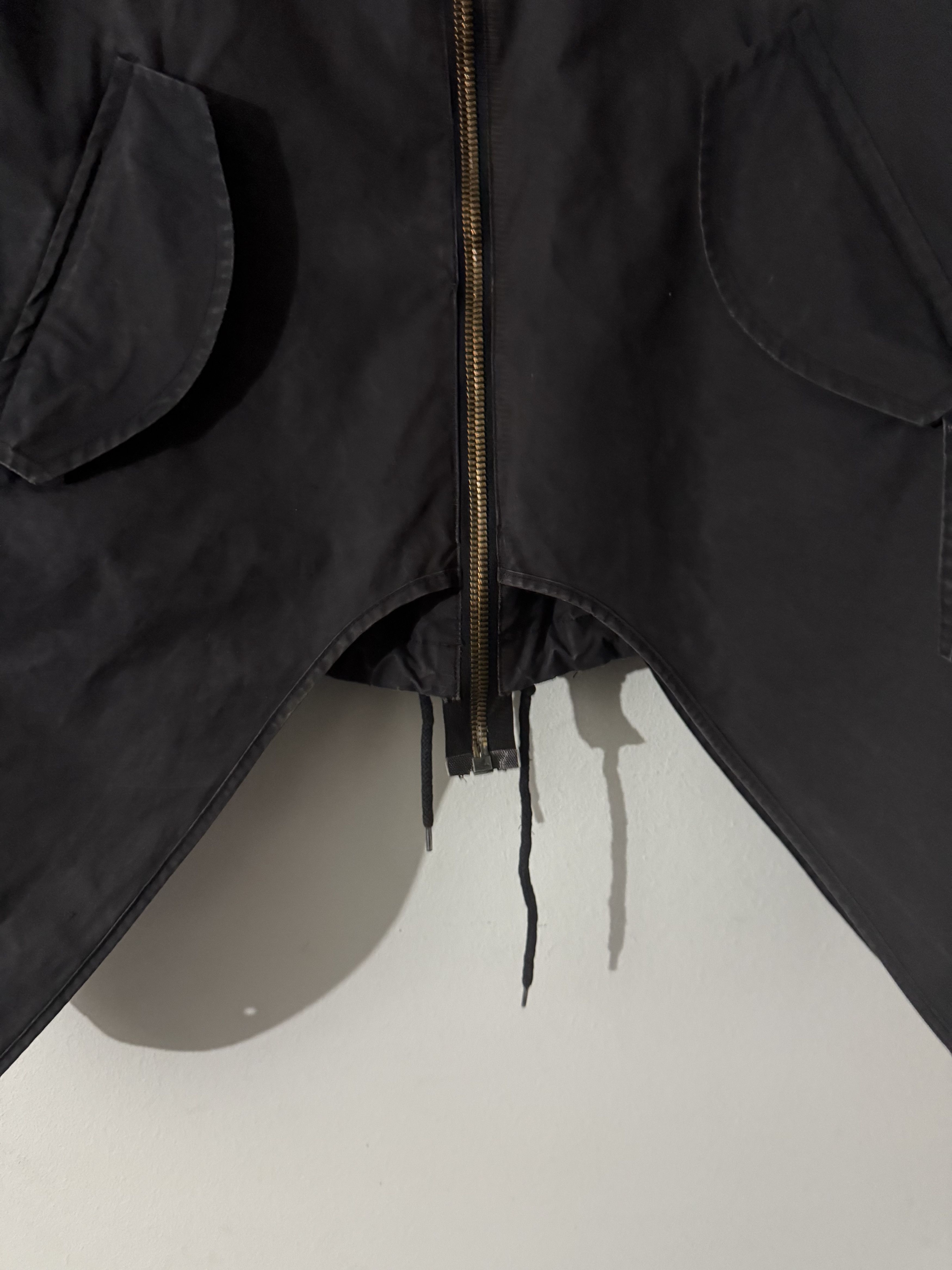 Helmut Lang Rare Asymmetric "Swallowtail" Hooded Parka Size US M / EU 48-50 / 2 - 15 Thumbnail