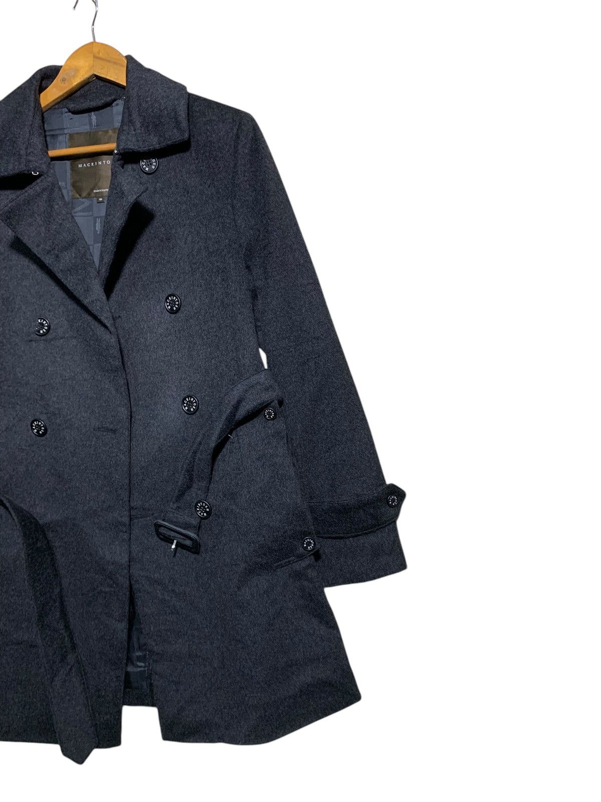 Mackintosh 🔥MACKINTOSH SCOTLAND WOOL TRENCH COATS Size US M / EU 48-50 / 2 - 3 Thumbnail