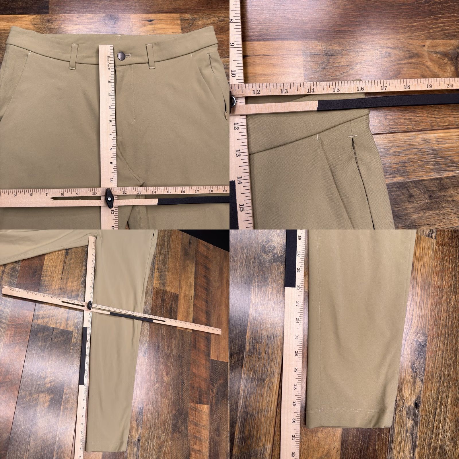 Lululemon Lululemon ABC Pants Mens 31 Slim Fit Tan Mid Rise Pocket Zip Size US 31 - 8 Thumbnail
