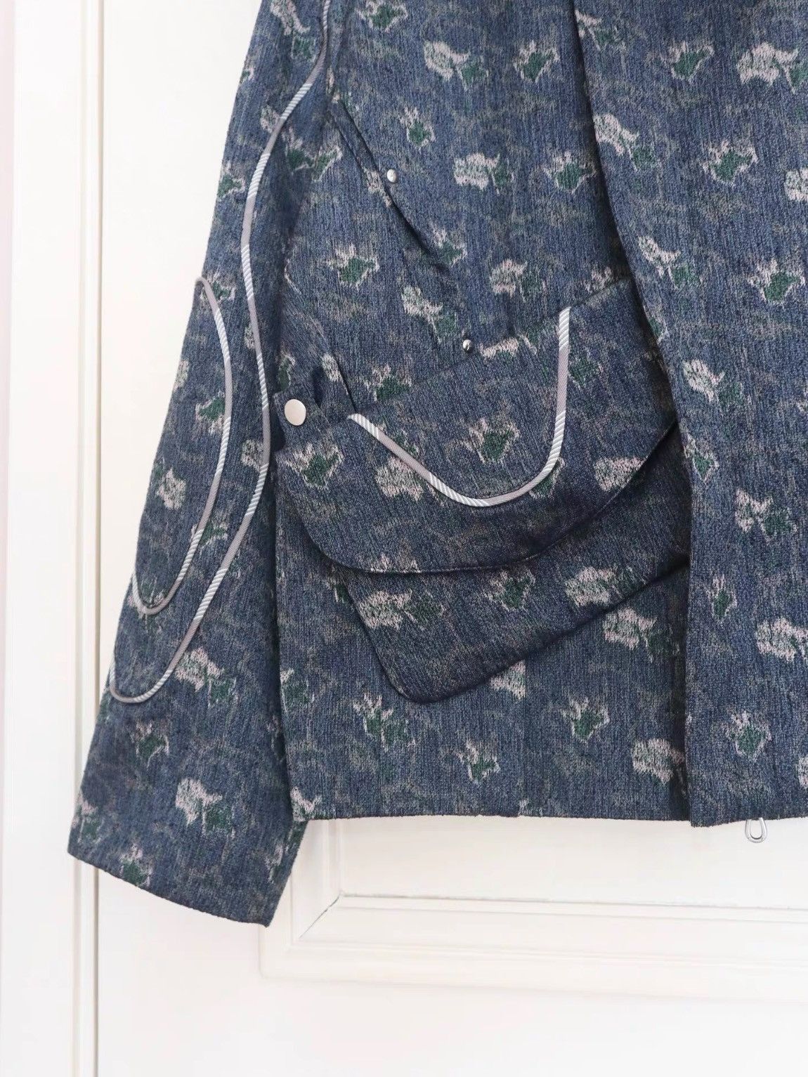Kiko Kostadinov Sz48 Kiko Kostadinov 24AW Chalice Jacket Bag Floral Jacqua Size US M / EU 48-50 / 2 - 5 Thumbnail
