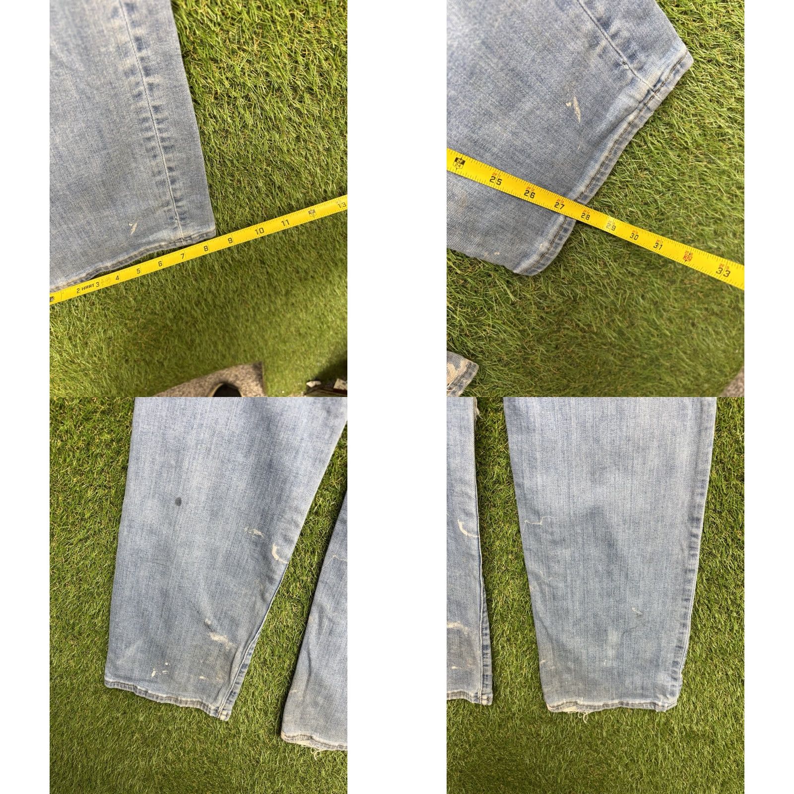 American Eagle Outfitters American Eagle Jeans Mens 32x28 Bootcut Light Wash Denim 5-Pocket Regular Rise Mid Blue Jeans Mens Size US 32 / EU 48 - 8 Thumbnail