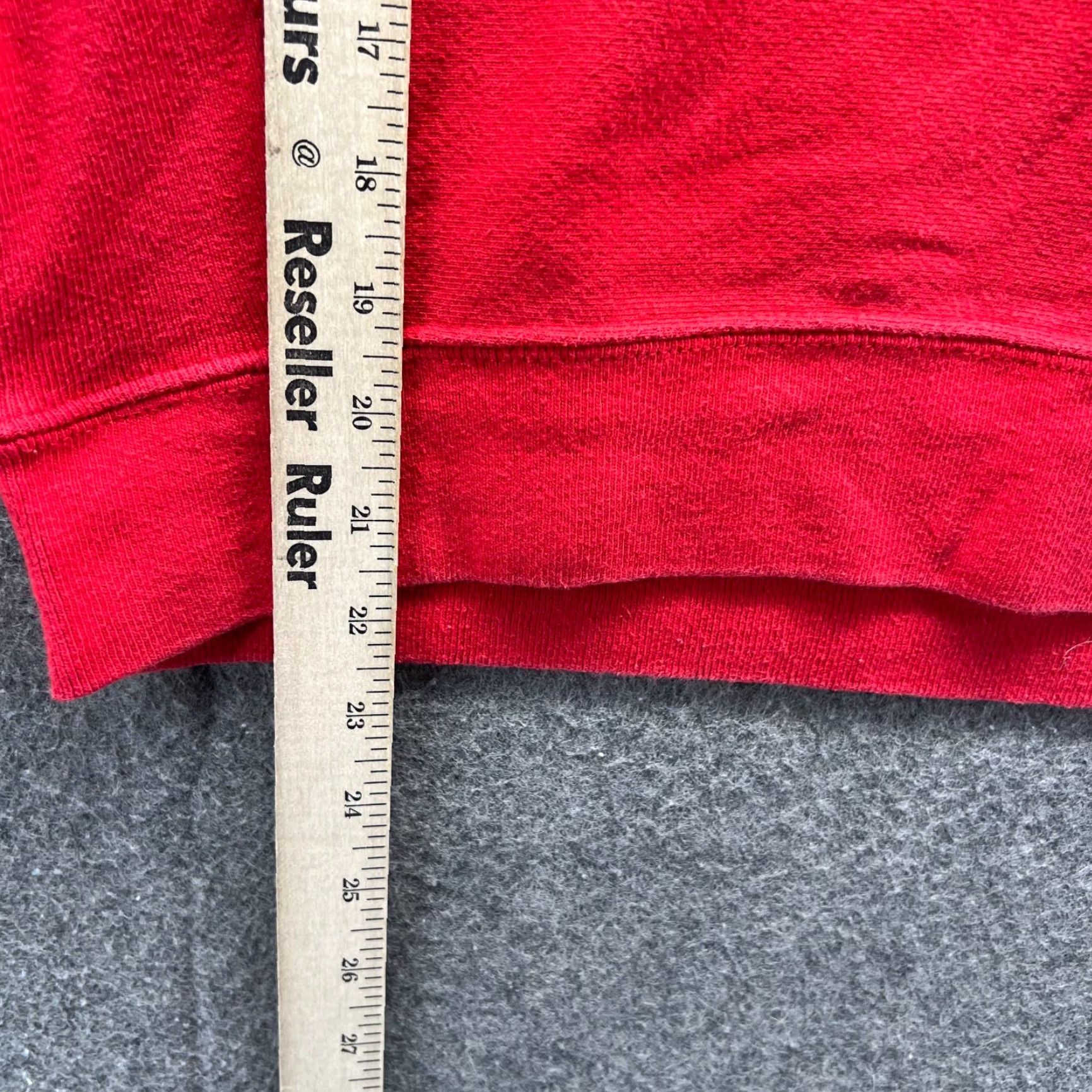 Champion VINTAGE Champion Sweatshirt Pullover Women S Red Fleece Reverse Weave 90s 2000s Comfort All Seasons Mens Womens Boys Girls Size S / US 4 / IT 40 - 4 Thumbnail