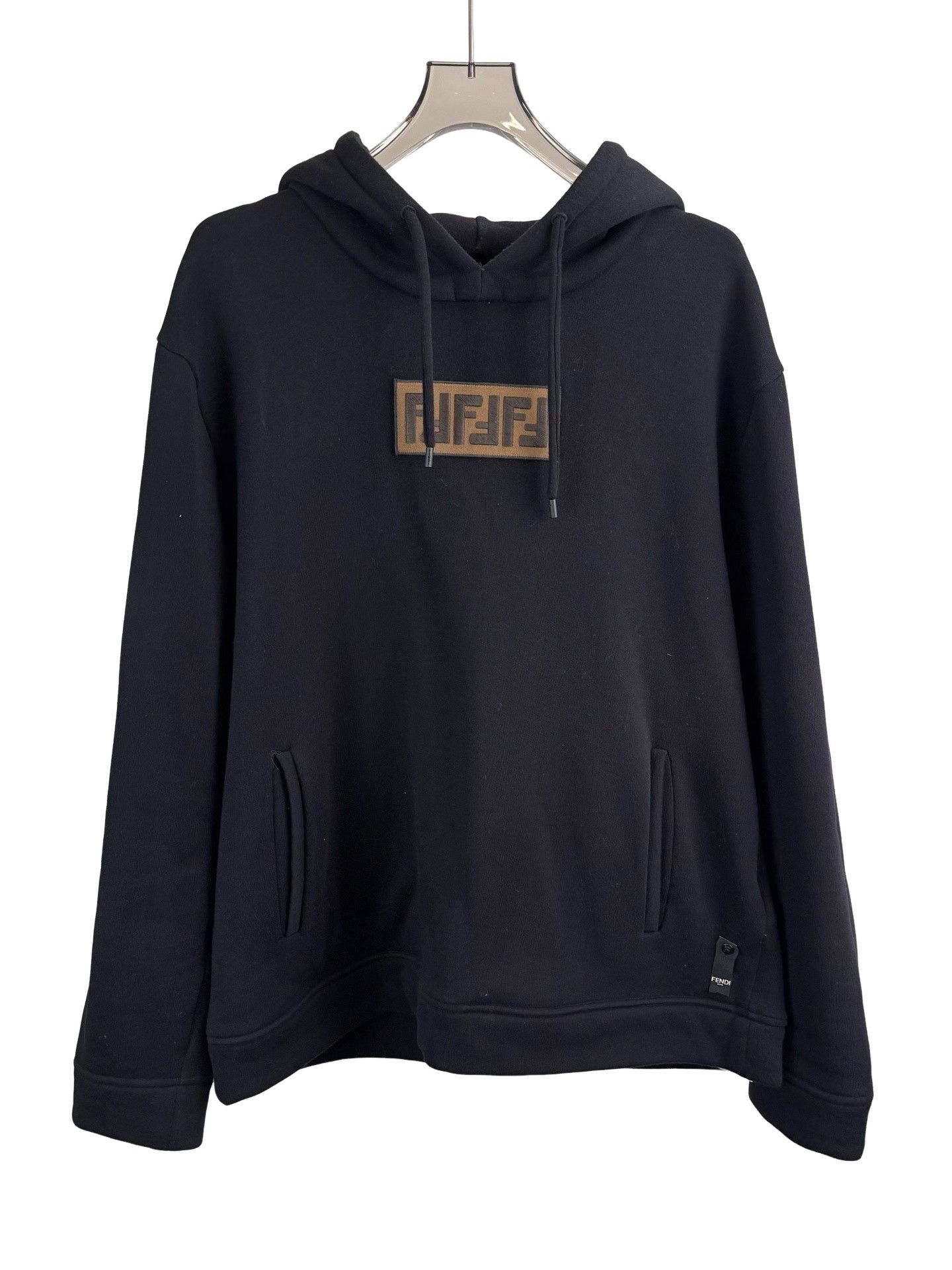Fendi Fendi Embroidered FF Patch Hoodie Size 54 Size US L / EU 52-54 / 3 - 1 Thumbnail
