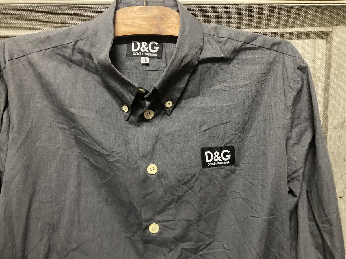 Dolce & Gabbana D & G Shirt Bottom Up Long Sleeve Size US M / EU 48-50 / 2 - 5 Thumbnail