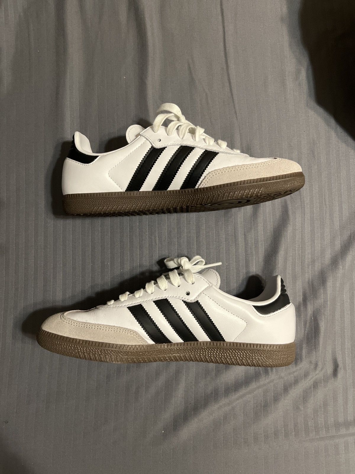 Adidas White Adidas Samba Size US 8 / EU 41 - 3 Thumbnail