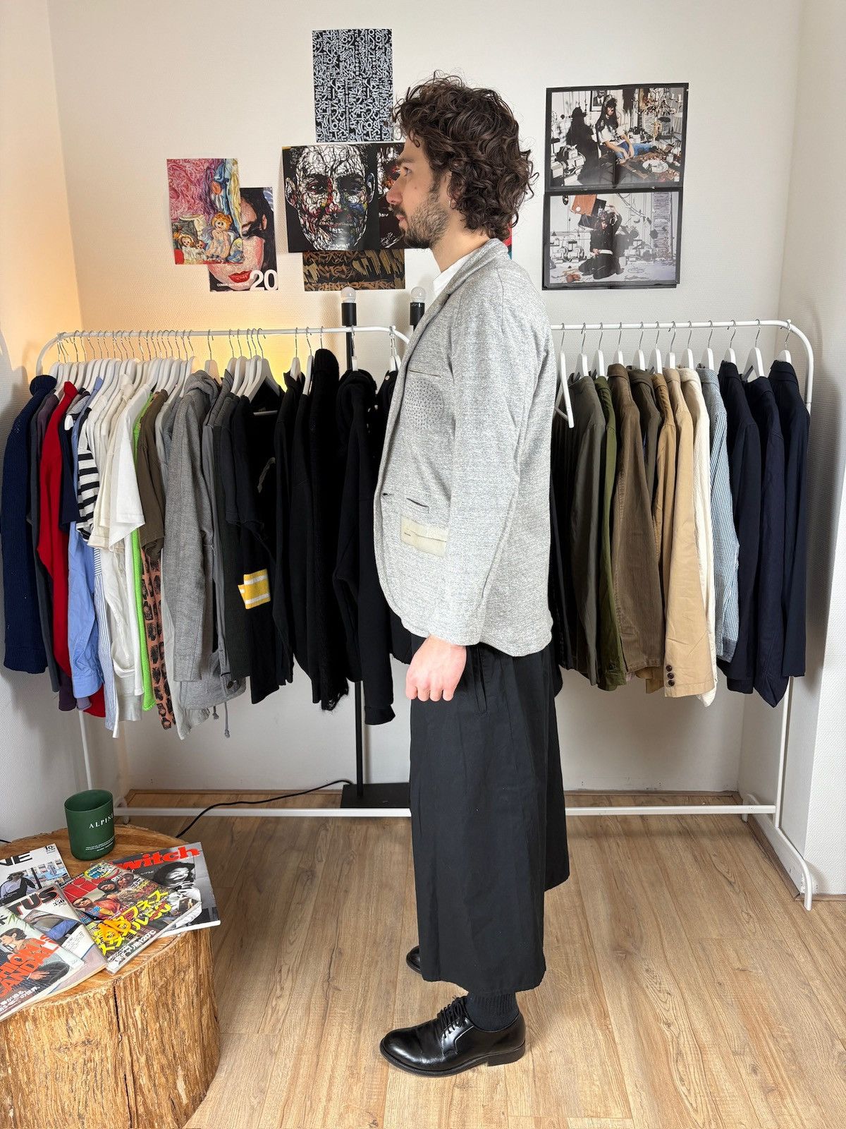 Undercover Undercover SS10 Runway 'Less is Better' Blazer Grey Size US L / EU 52-54 / 3 - 3 Thumbnail