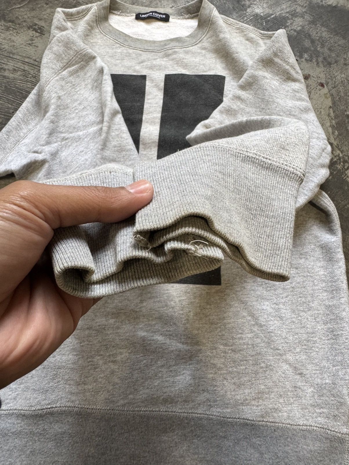 Undercover UNDERCOVER BIG U LOGO SWEATSHIRT Size US M / EU 48-50 / 2 - 3 Thumbnail