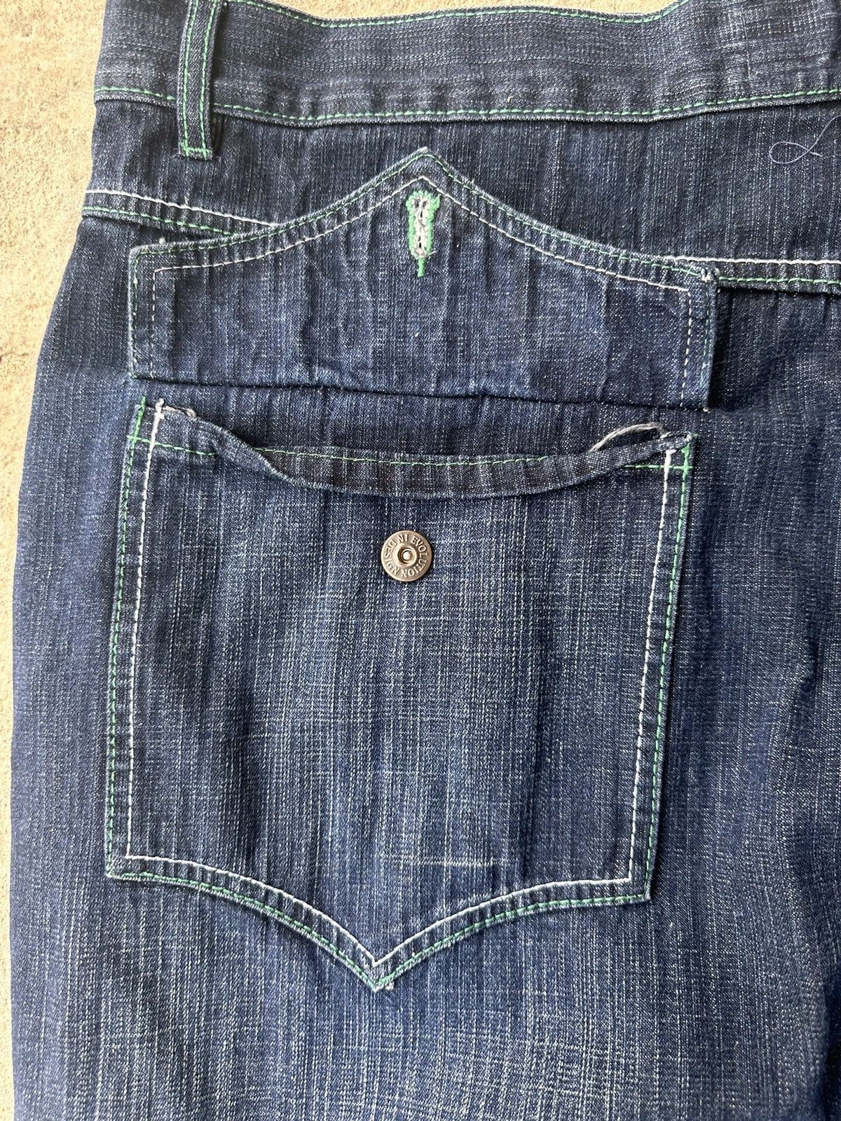 Affliction × Vintage Y2K Affliction Style Denim Jeans Size US 44 / EU 60 - 10 Thumbnail