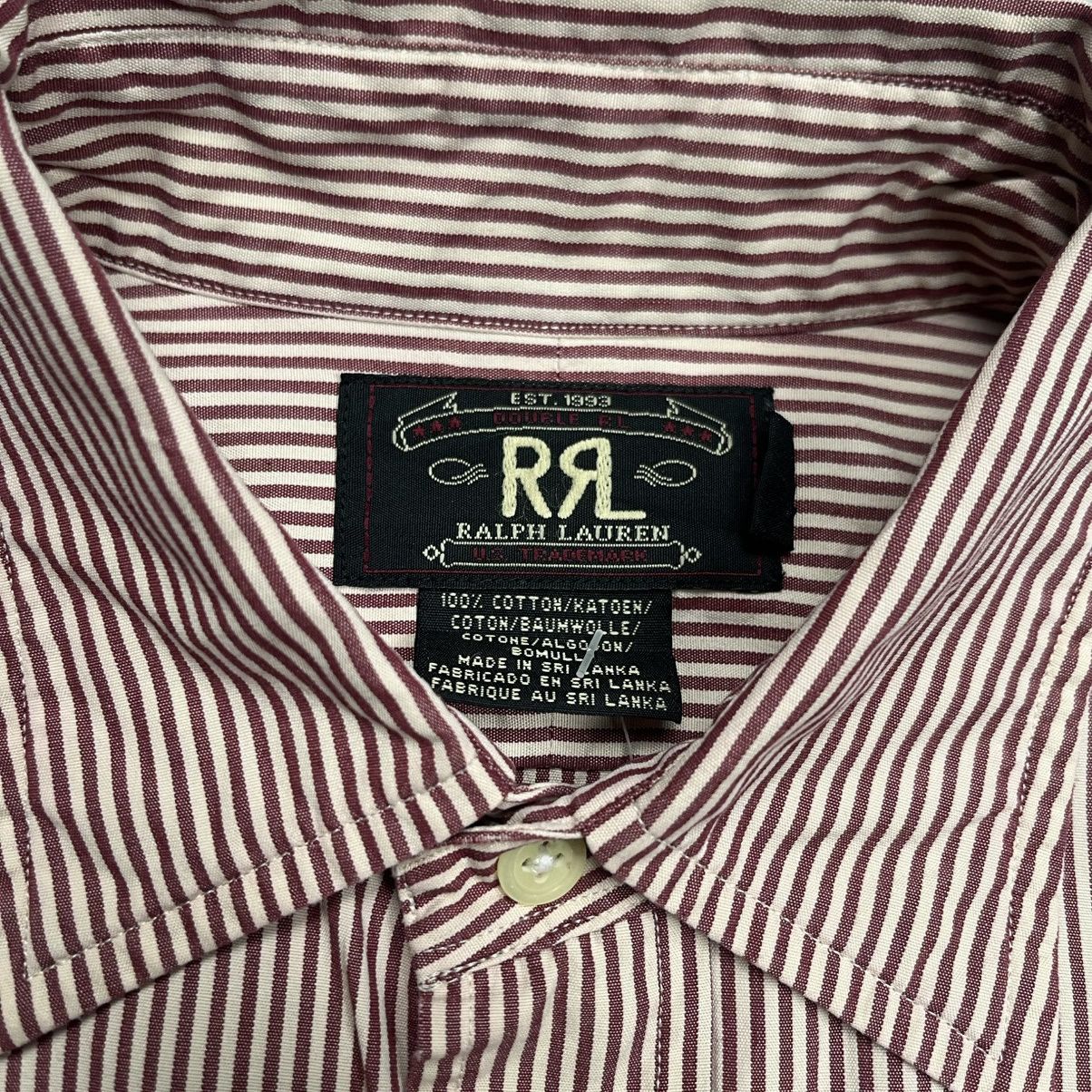RRL Ralph Lauren RRL Ralph Lauren Stripe Shirt Size US M / EU 48-50 / 2 - 4 Thumbnail