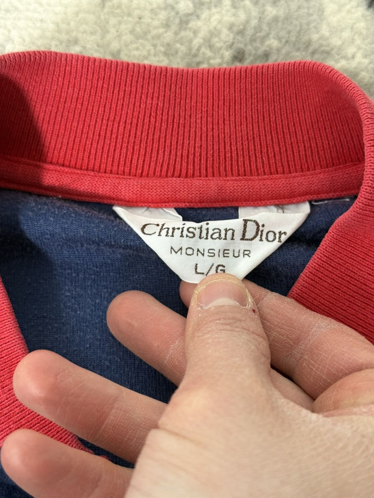 Christian Dior Monsieur Vintage 90s Christian Dior Monsieur Velvet Zip Up Vest Size US L / EU 52-54 / 3 - 6 Thumbnail