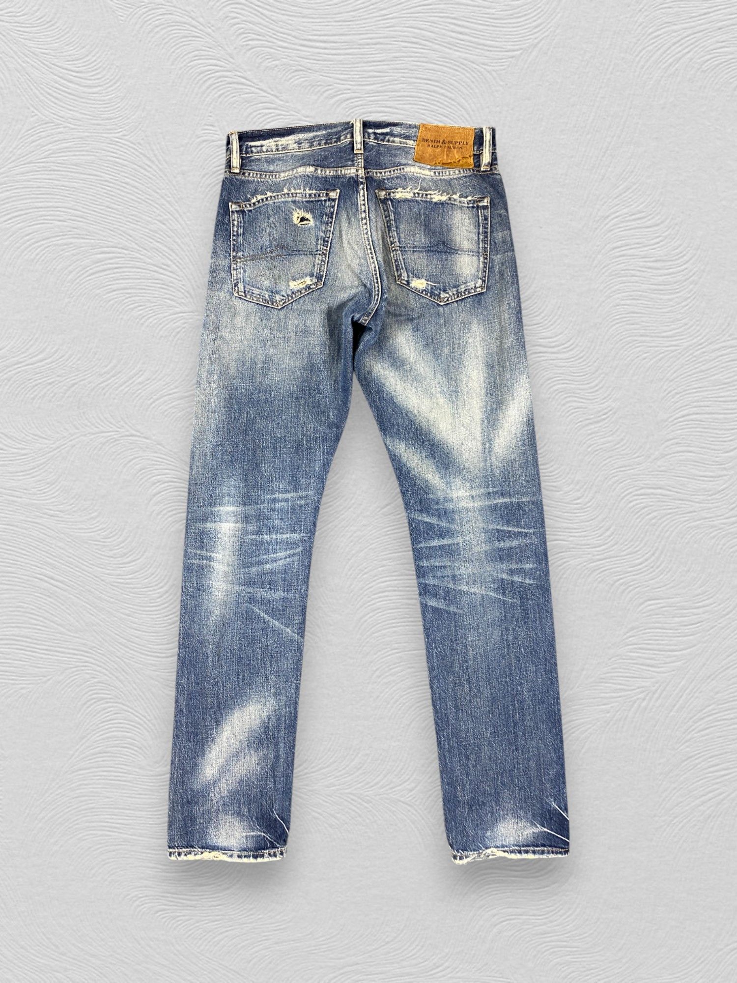 Denim & Supply Ralph Lauren Ralph Lauren Denim & Supply Distressed Yarn 30x32 - JN3300 Size US 30 / EU 46 - 2 Thumbnail