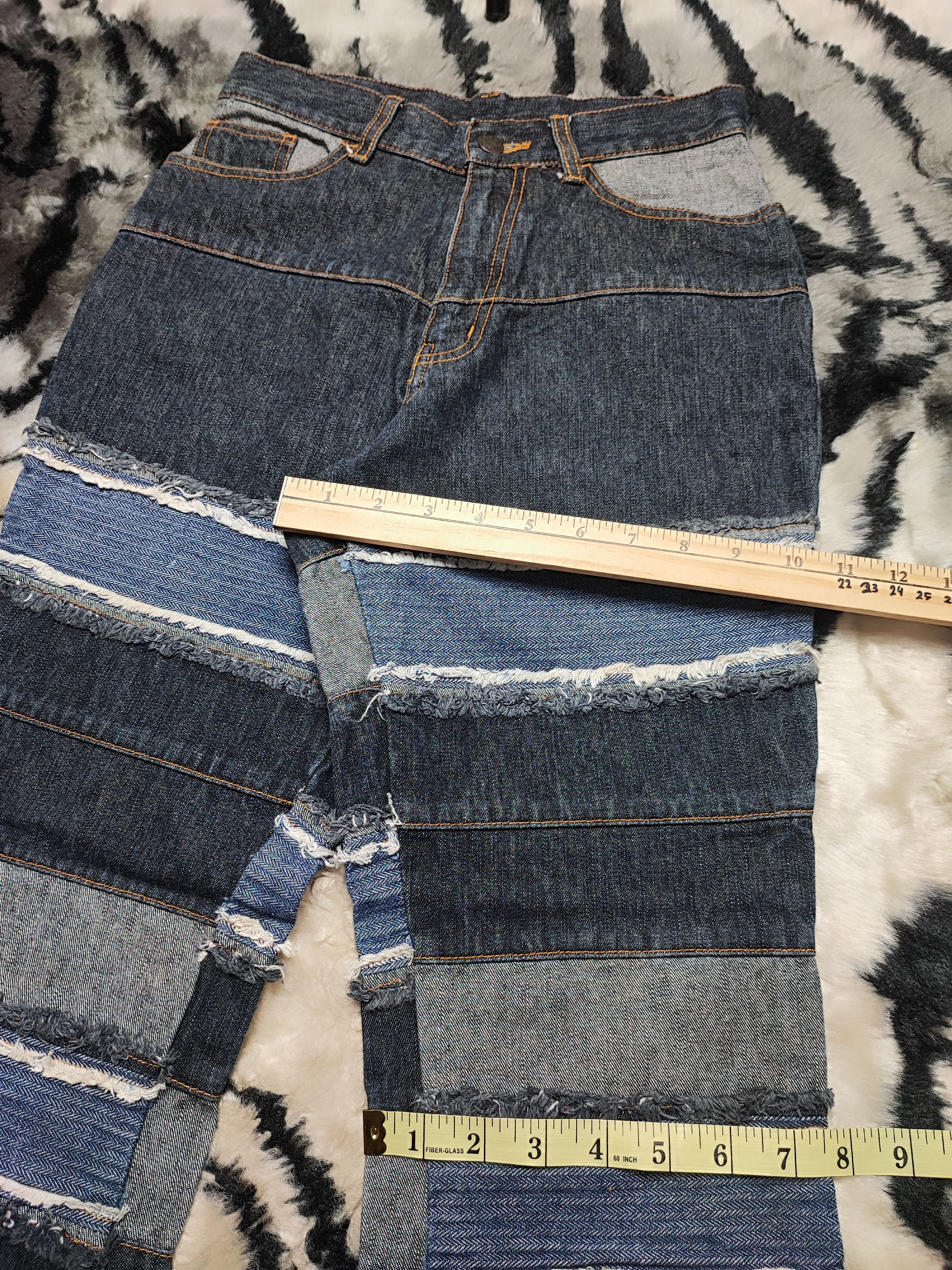 Hysteric Glamour Hagi Flared Denim Patchwork Inspired Hysteric Glamour Size 25" / US 0 / IT 36 - 5 Thumbnail
