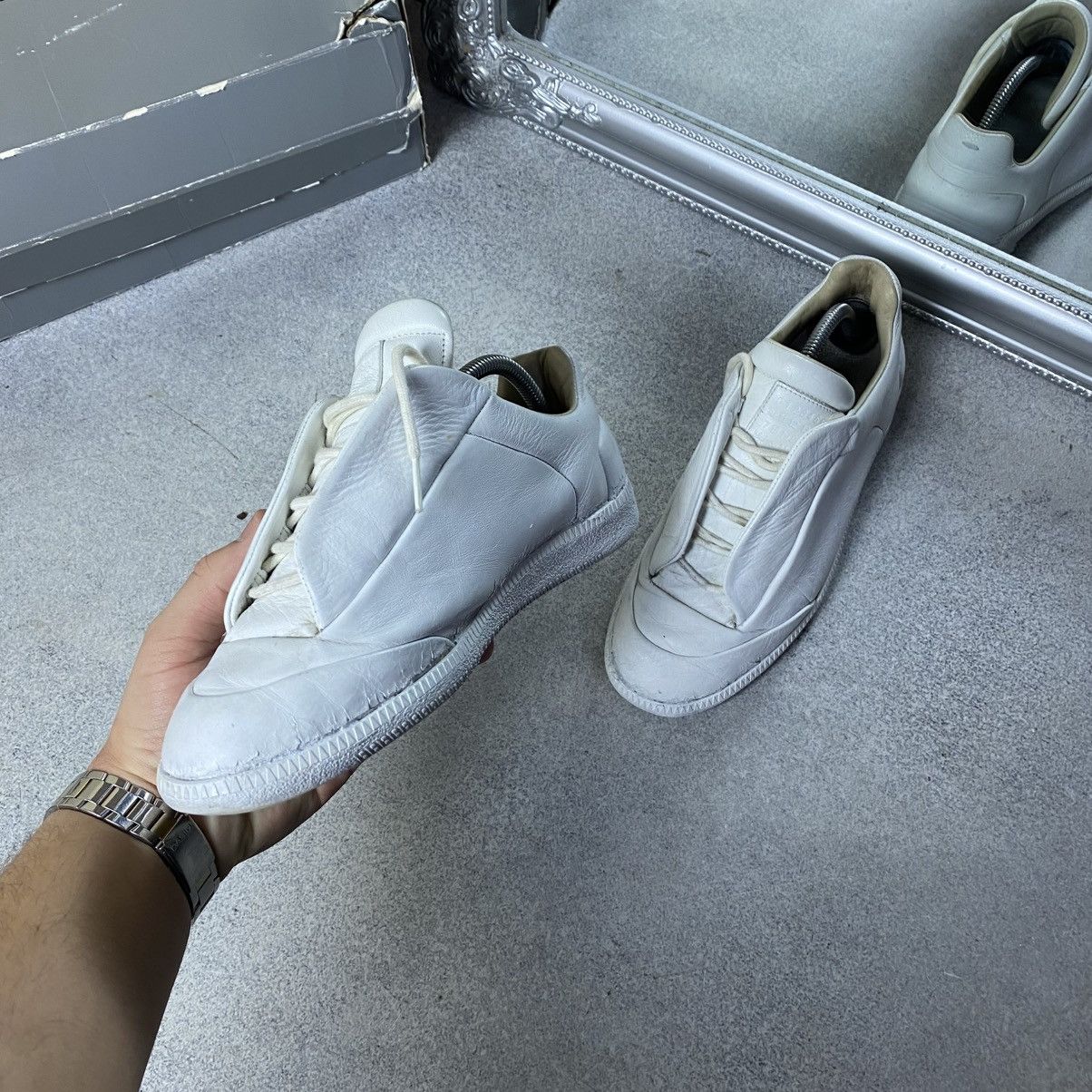 Maison Margiela Maison Margiela future shoes sneakers street wear opium Size US 7 / EU 40 - 3 Thumbnail