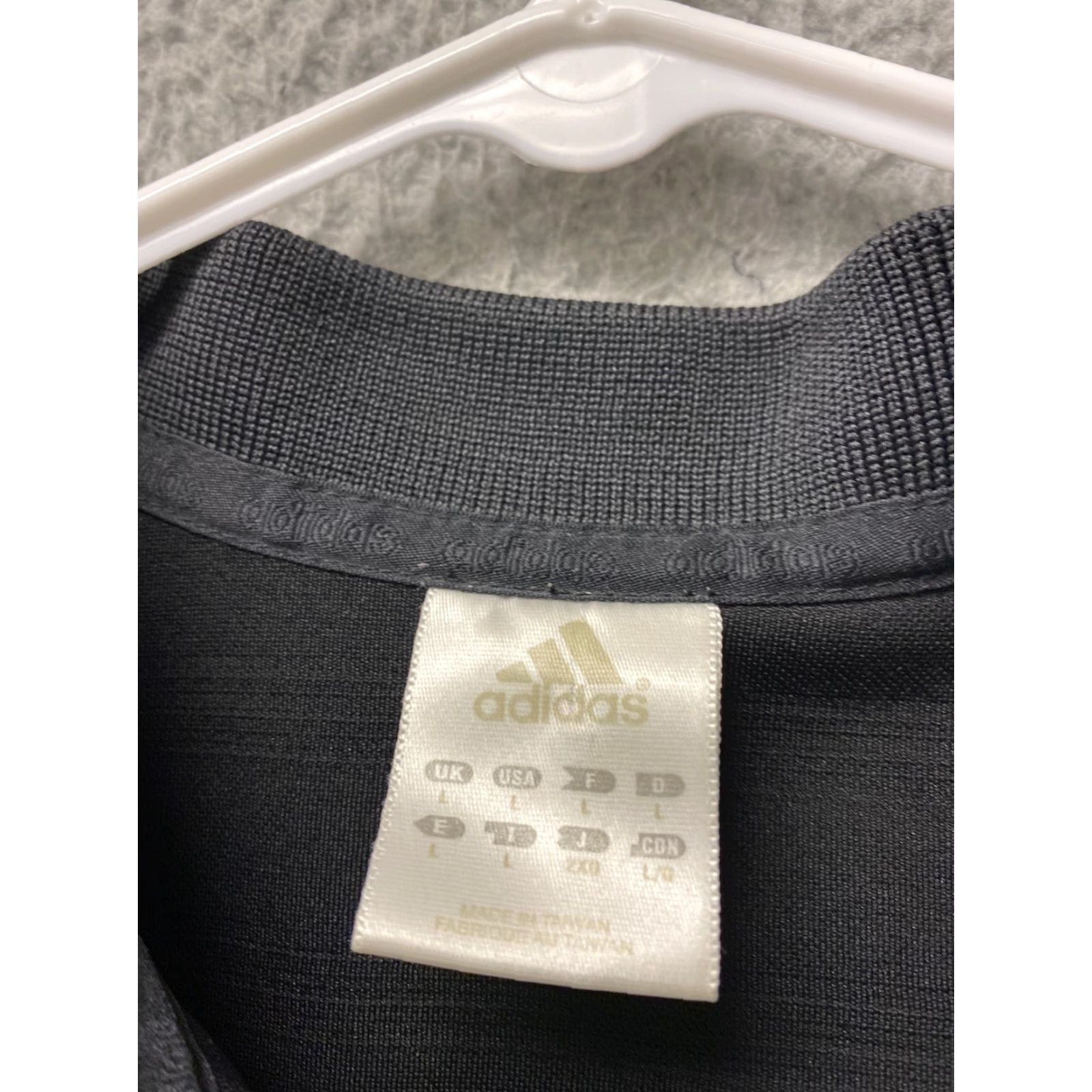 Adidas adidas Golf Polo Shirt Mens Large Black Short Sleeve Performance Golfing/112-36 Size US L / EU 52-54 / 3 - 3 Thumbnail