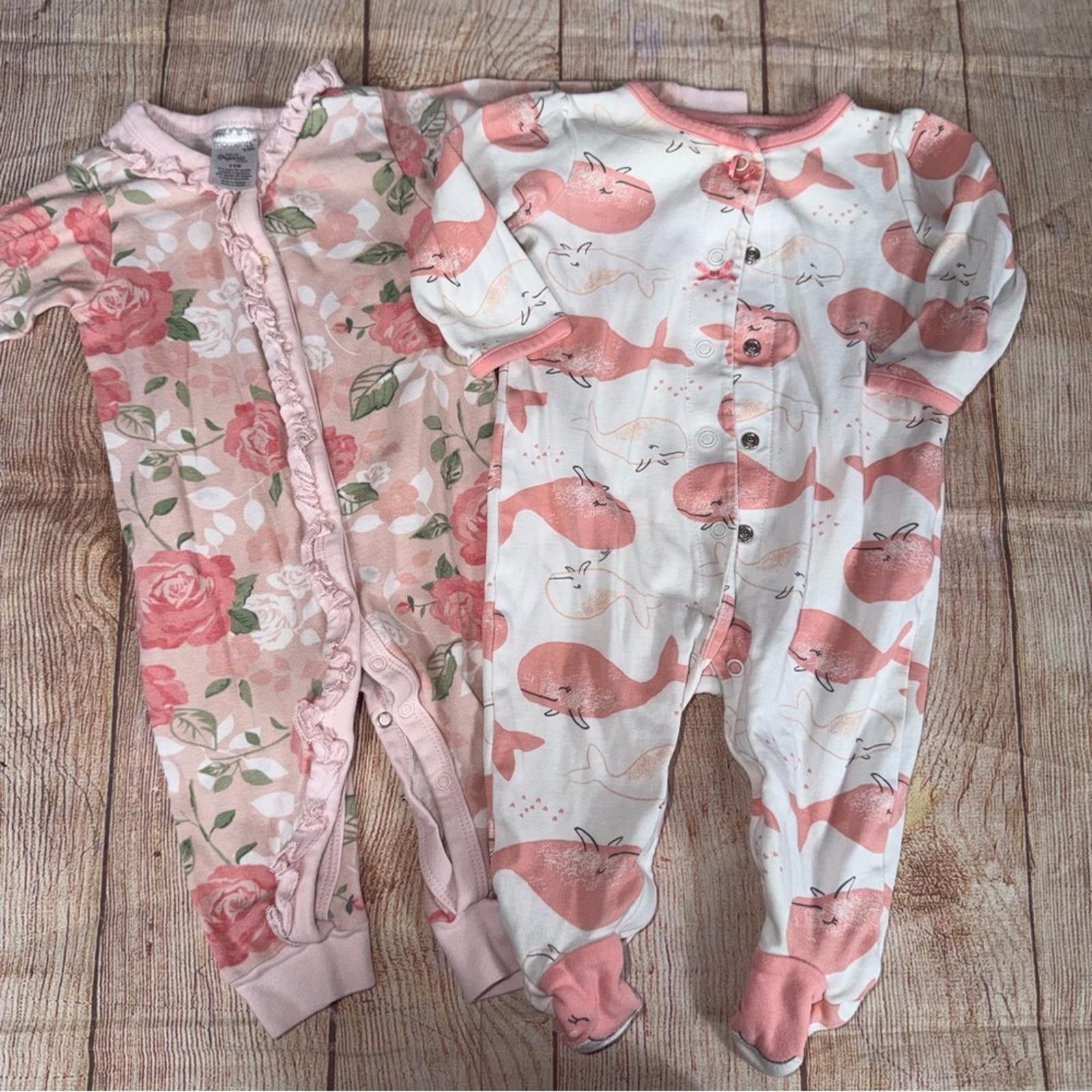 Other 3-6 Month Baby Girl Sleeper Bundle Size ONE SIZE - 4 Thumbnail