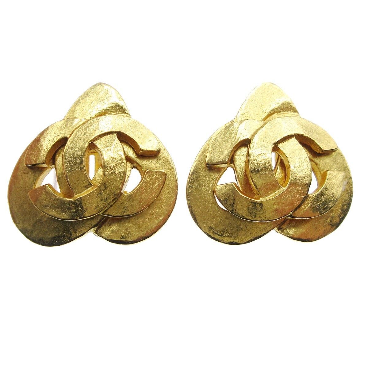 Chanel Chanel CC logo heart Gold-plated Size ONE SIZE - 1 Thumbnail
