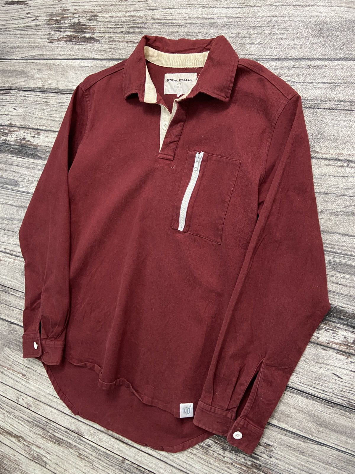 General Research Vintage 2001 SS24 General Research Heavyweight Rugby Shirts Size US M / EU 48-50 / 2 - 4 Thumbnail
