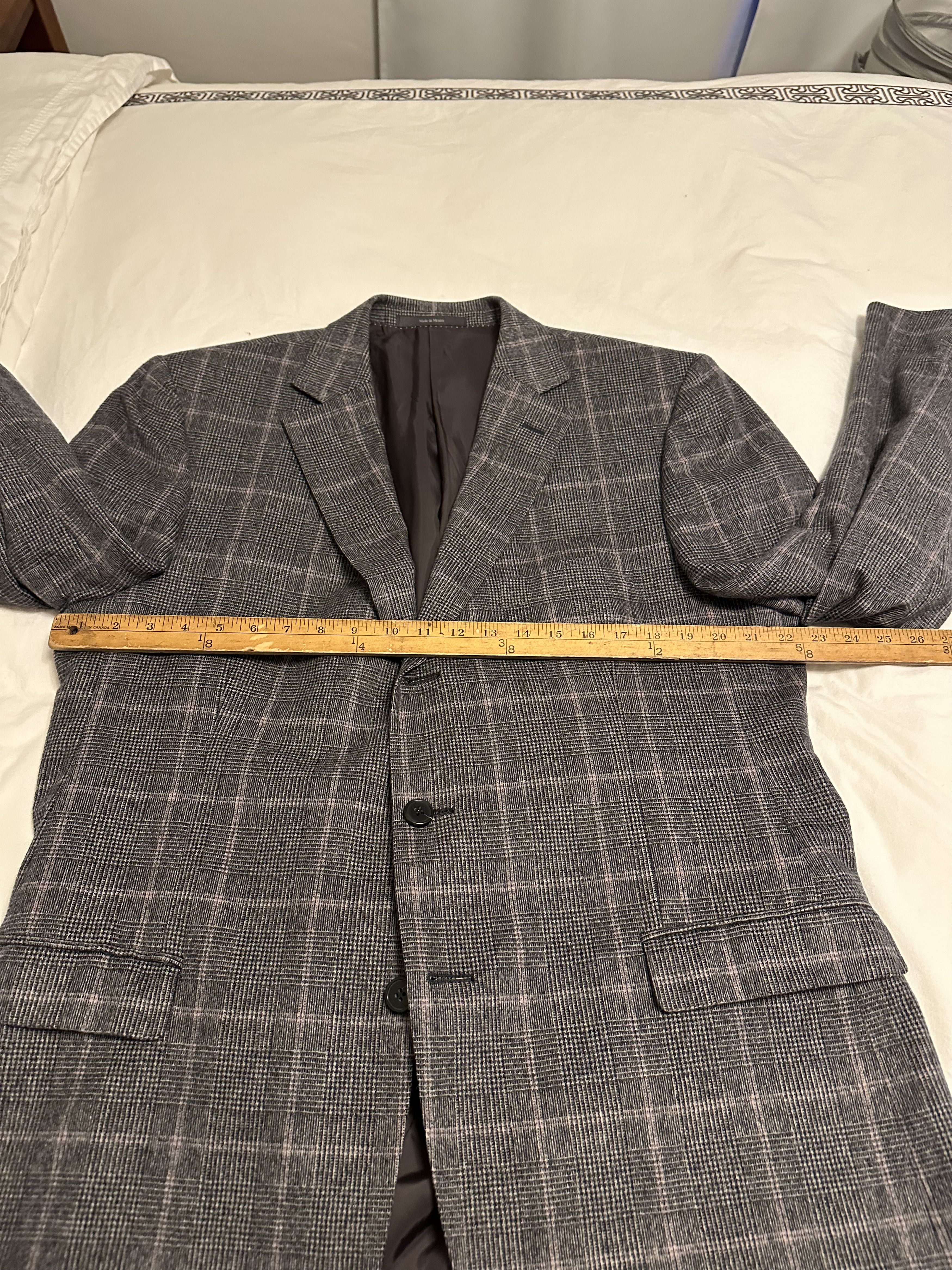 Z Zegna Z Zegna Wool/Angora 56R Size 54R - 6 Thumbnail
