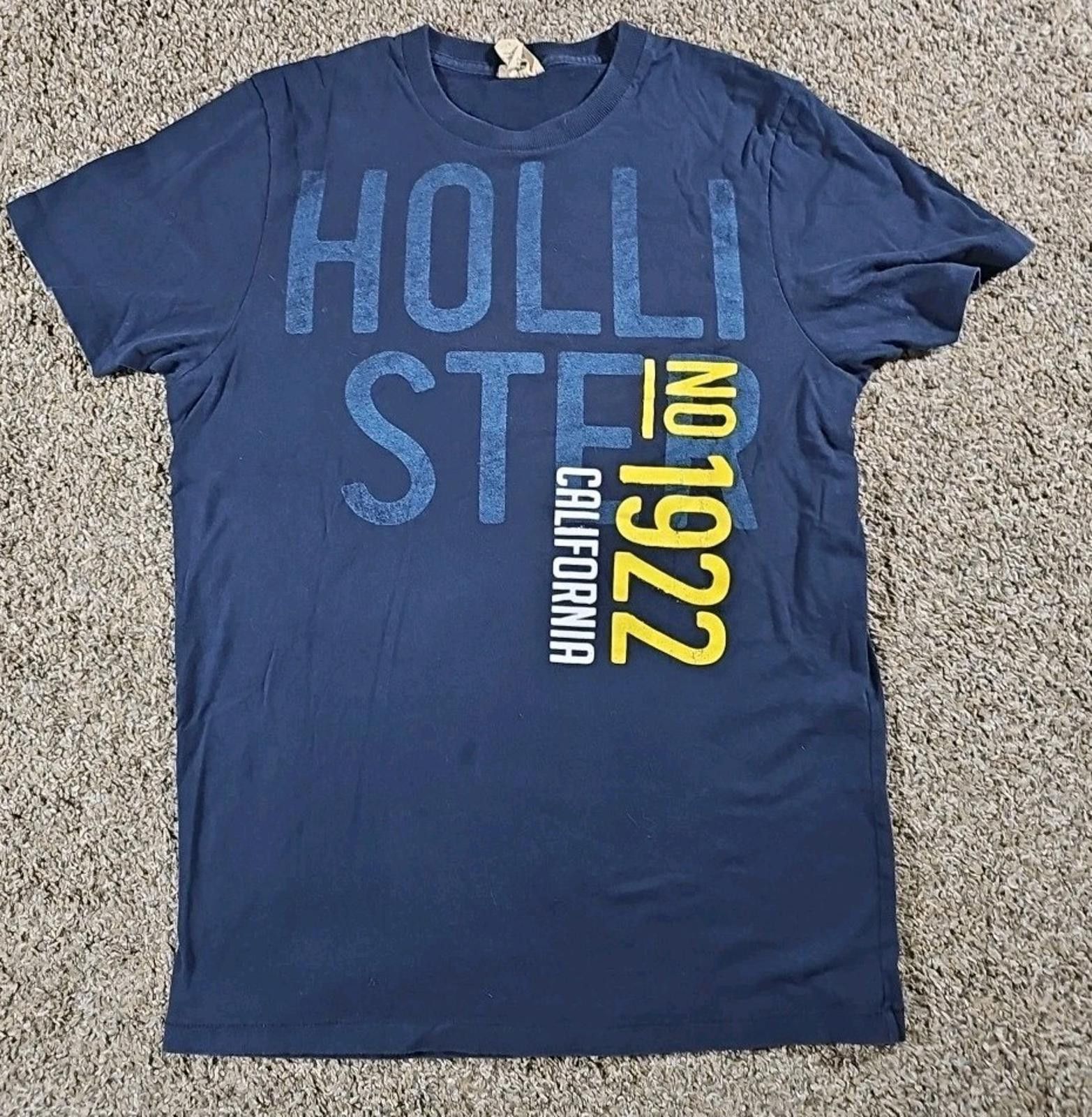 Hollister Hollister California 1922 Blue Stain L Tshirt Size US L / EU 52-54 / 3 - 1 Thumbnail