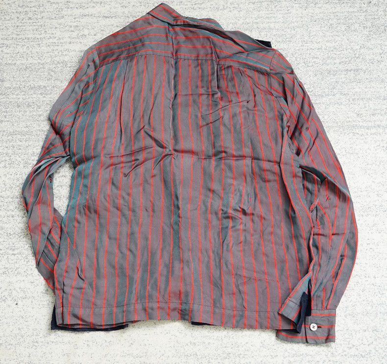 Comme des Garcons comme des garcons pleated front patchwork rayon shirt 2505- Size US S / EU 44-46 / 1 - 6 Thumbnail