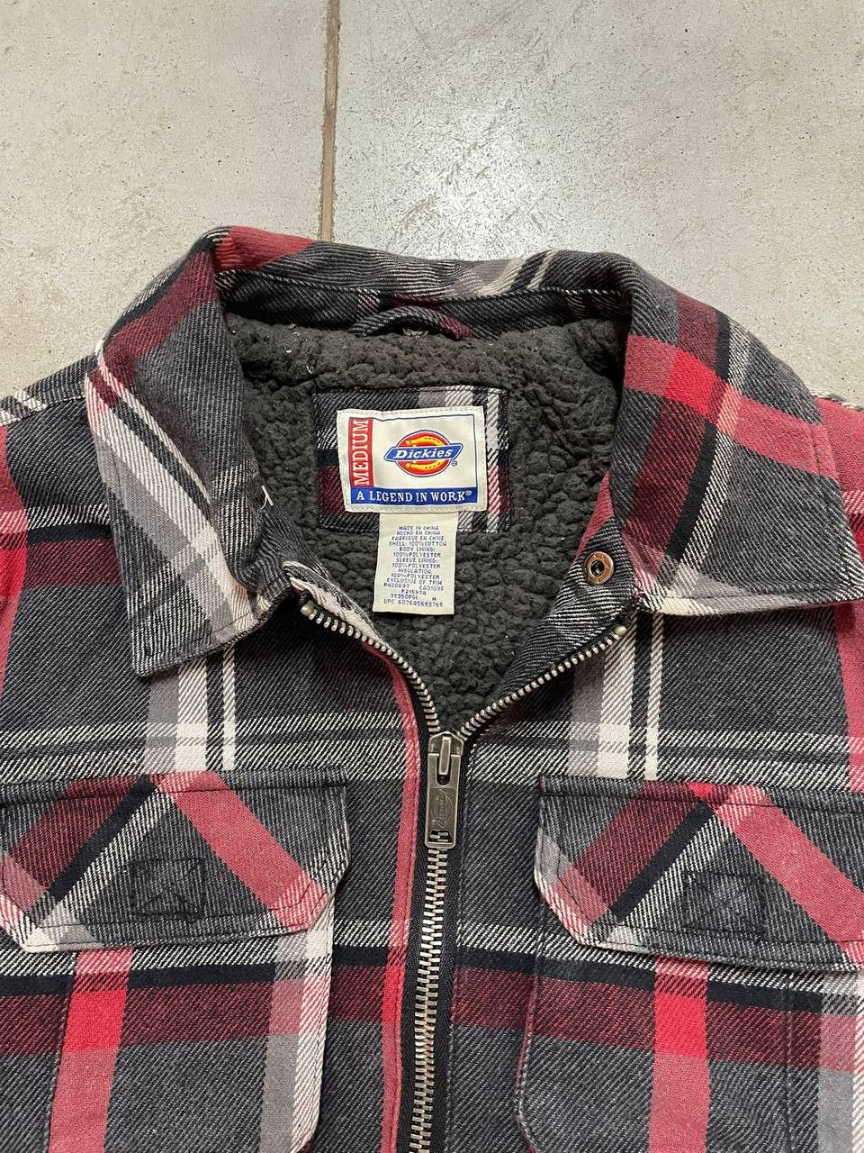 Dickies Vintage Dickies Plaid Sherpa Jacket 90s Size US M / EU 48-50 / 2 - 10 Thumbnail