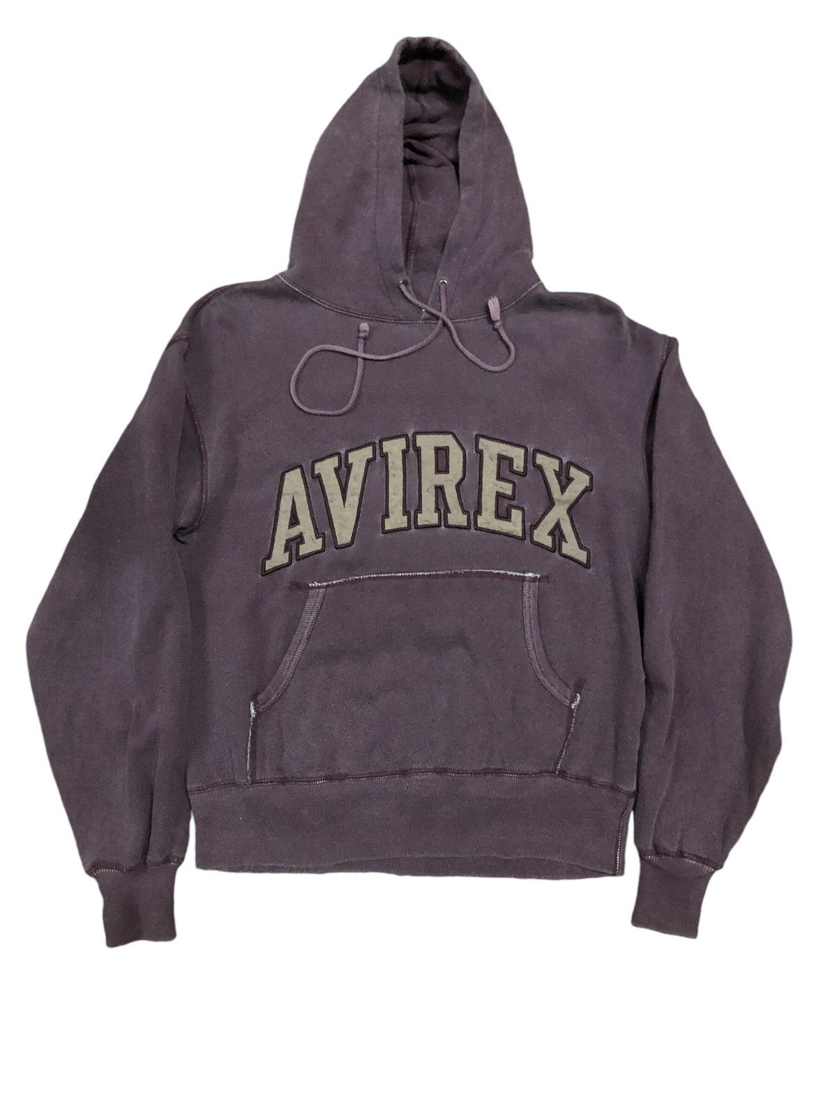Avirex Big Logo Spell Out Hoodie