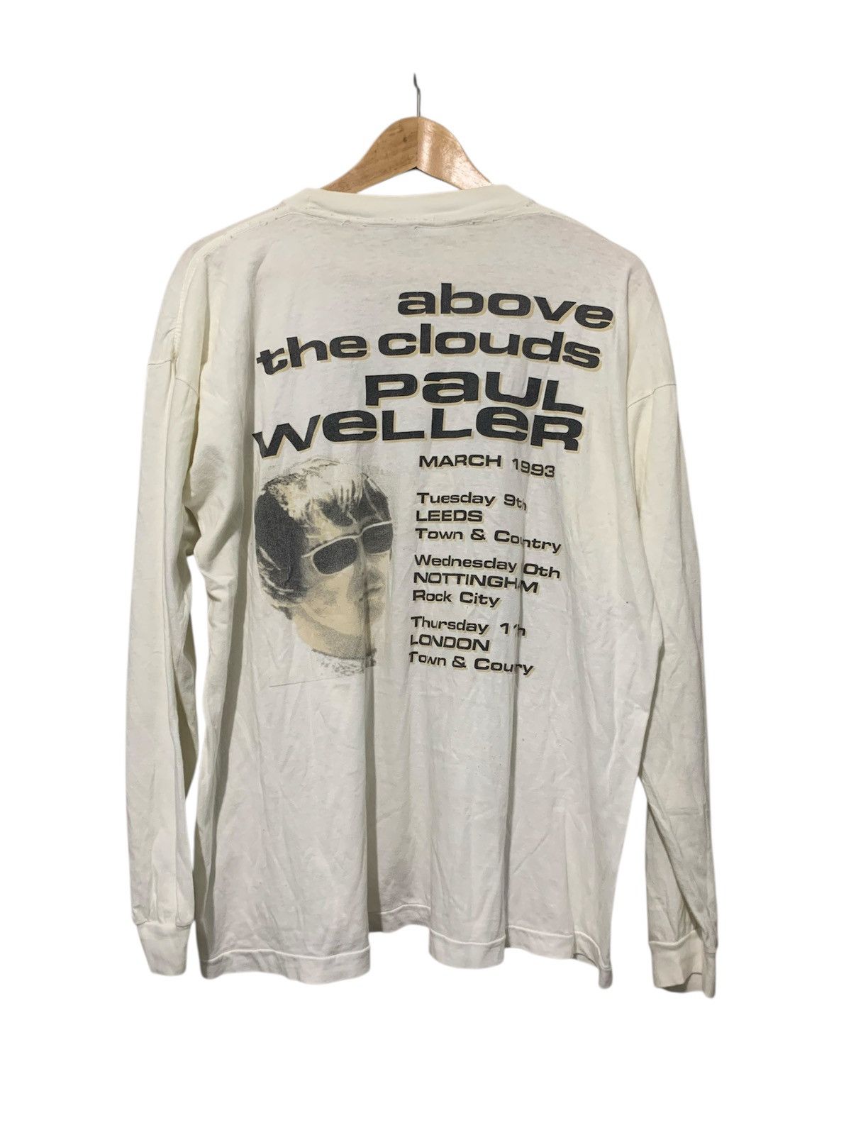 Band Tees × Vintage Vintage paul weller 90s long sleeve shirt Size US XL / EU 56 / 4 - 2 Thumbnail
