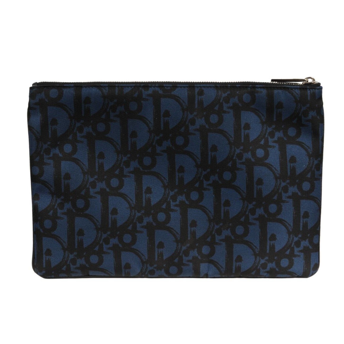 Dior Dior Oblique Logo Pouch Blue Black Size ONE SIZE - 15 Thumbnail
