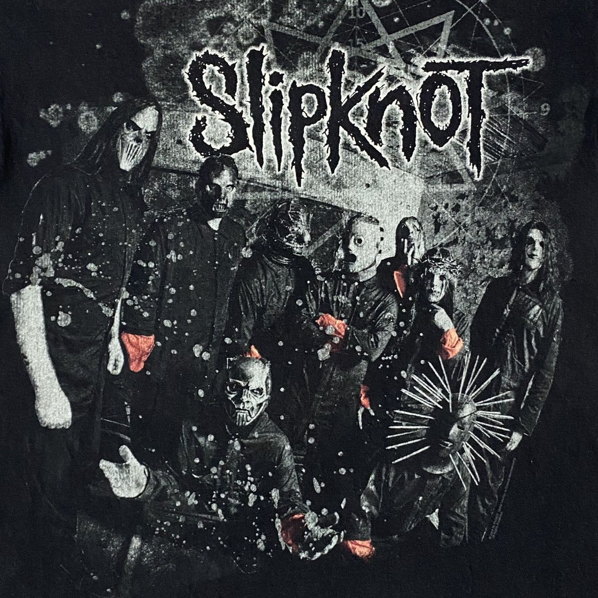 Band Tees × Hanes × Vintage Vintage Y2K numetal band slipknot Size US M / EU 48-50 / 2 - 3 Thumbnail
