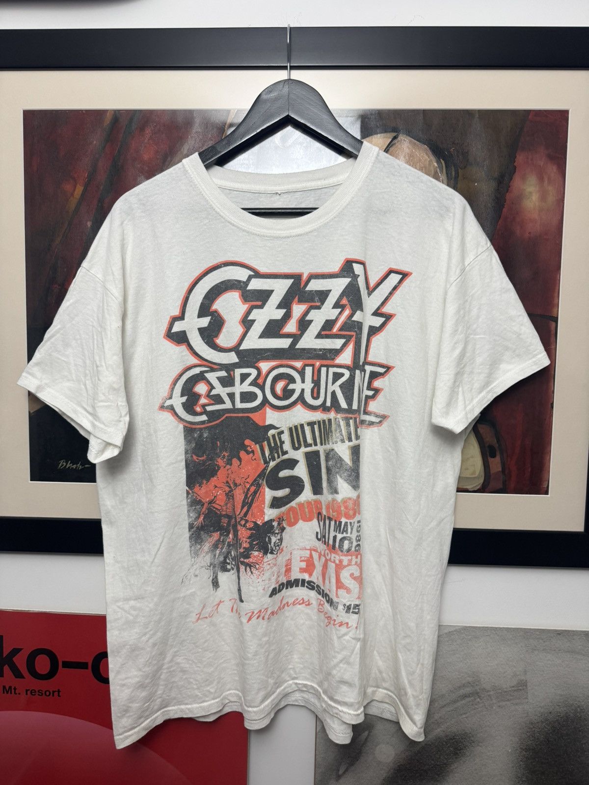 Band Tees Ozzy Osbourne The Ultimate Sin Legend Rock Band Tee Sabbath Size US L / EU 52-54 / 3 - 1 Thumbnail
