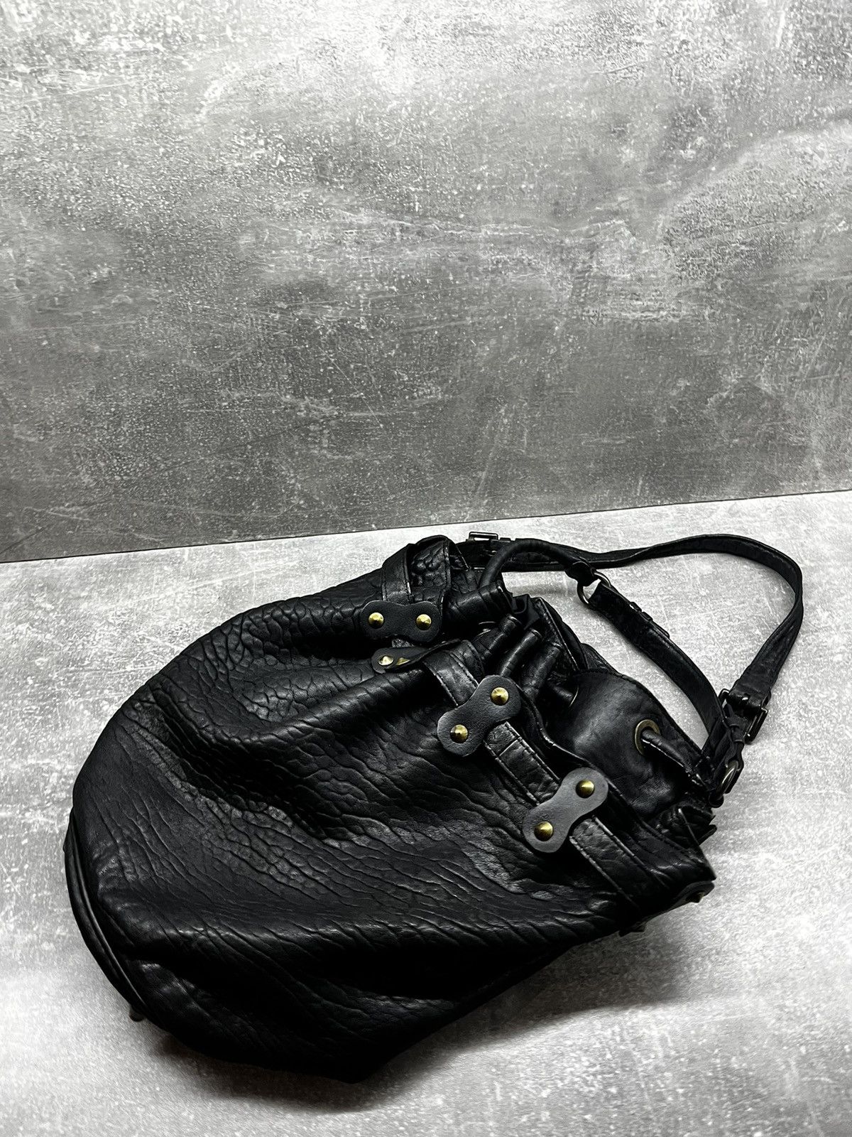 Alexander Wang × Japanese Brand × Leather alexander wang leather avant gard bag Size ONE SIZE - 4 Thumbnail