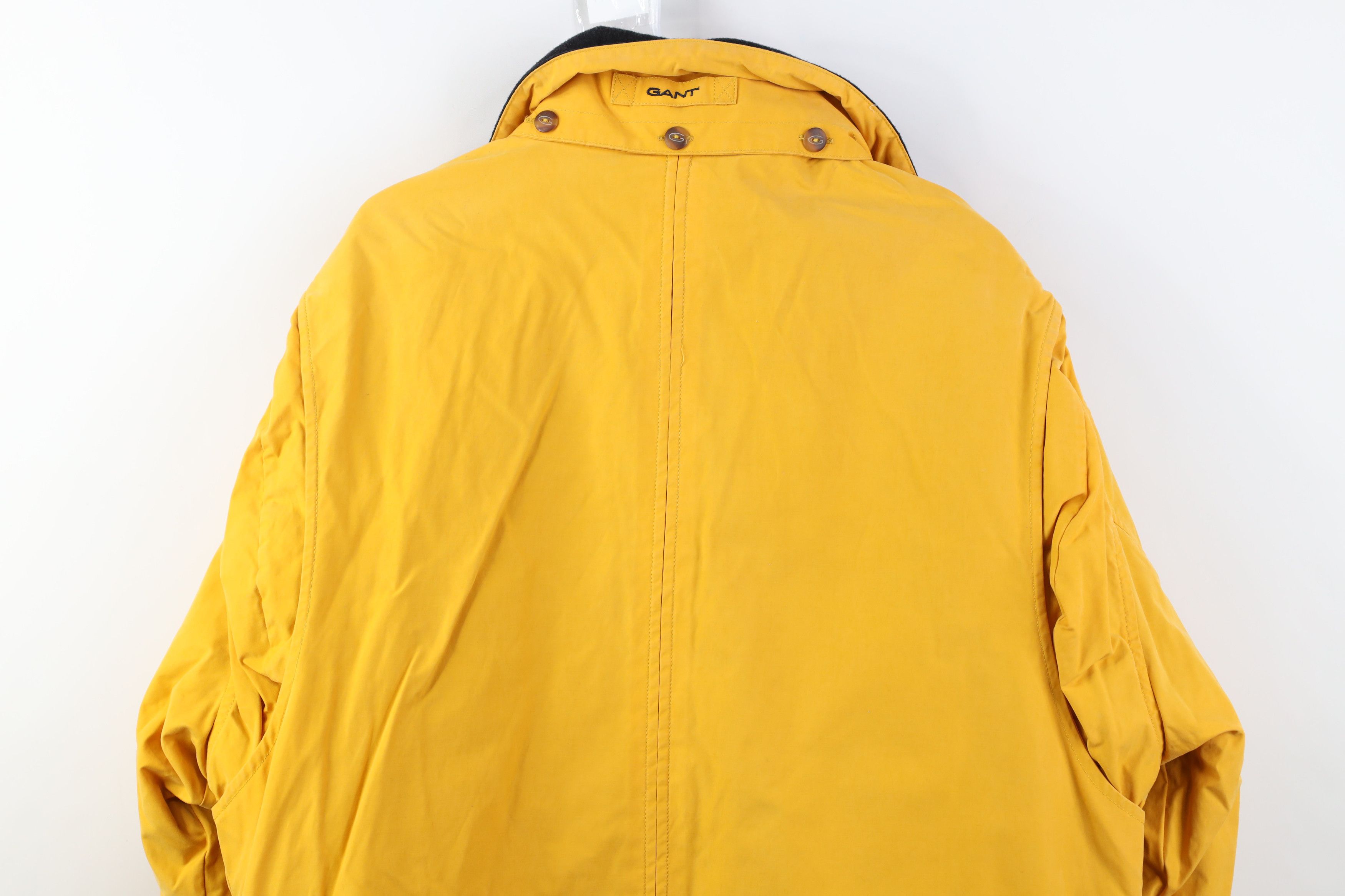 Vintage Vintage 90s Streetwear Pigment Dye Chore Barn Jacket Yellow Size US L / EU 52-54 / 3 - 15 Thumbnail