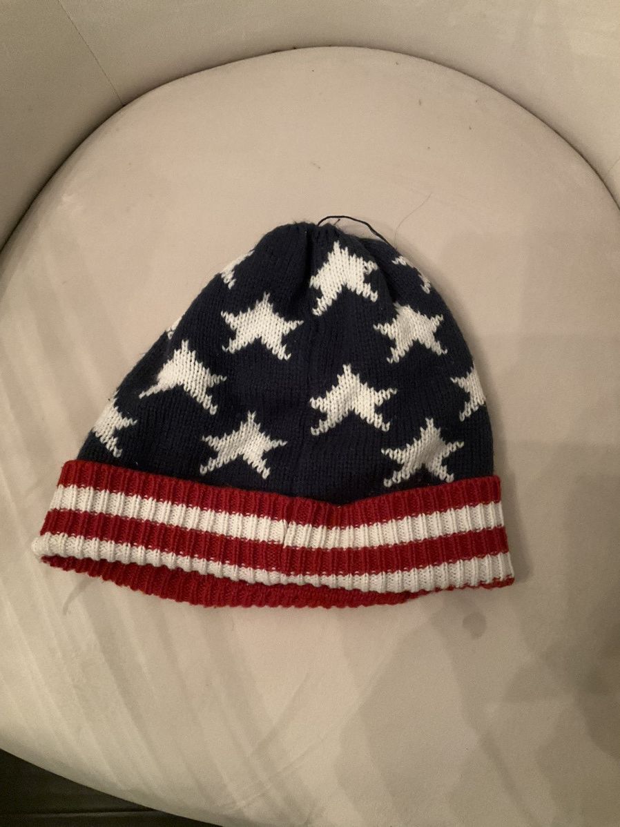 Other × Vintage USA American Flag Beanie Size ONE SIZE - 2 Thumbnail