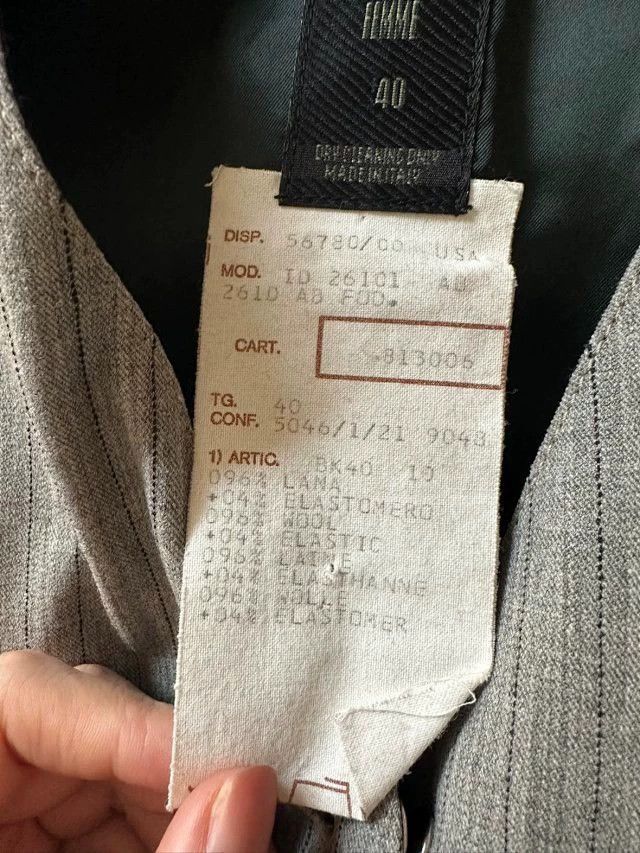Jean Paul Gaultier Jean Paul Gaultier 1992/93 Runway Wool Vest Dress S Size S / US 4 / IT 40 - 9 Thumbnail