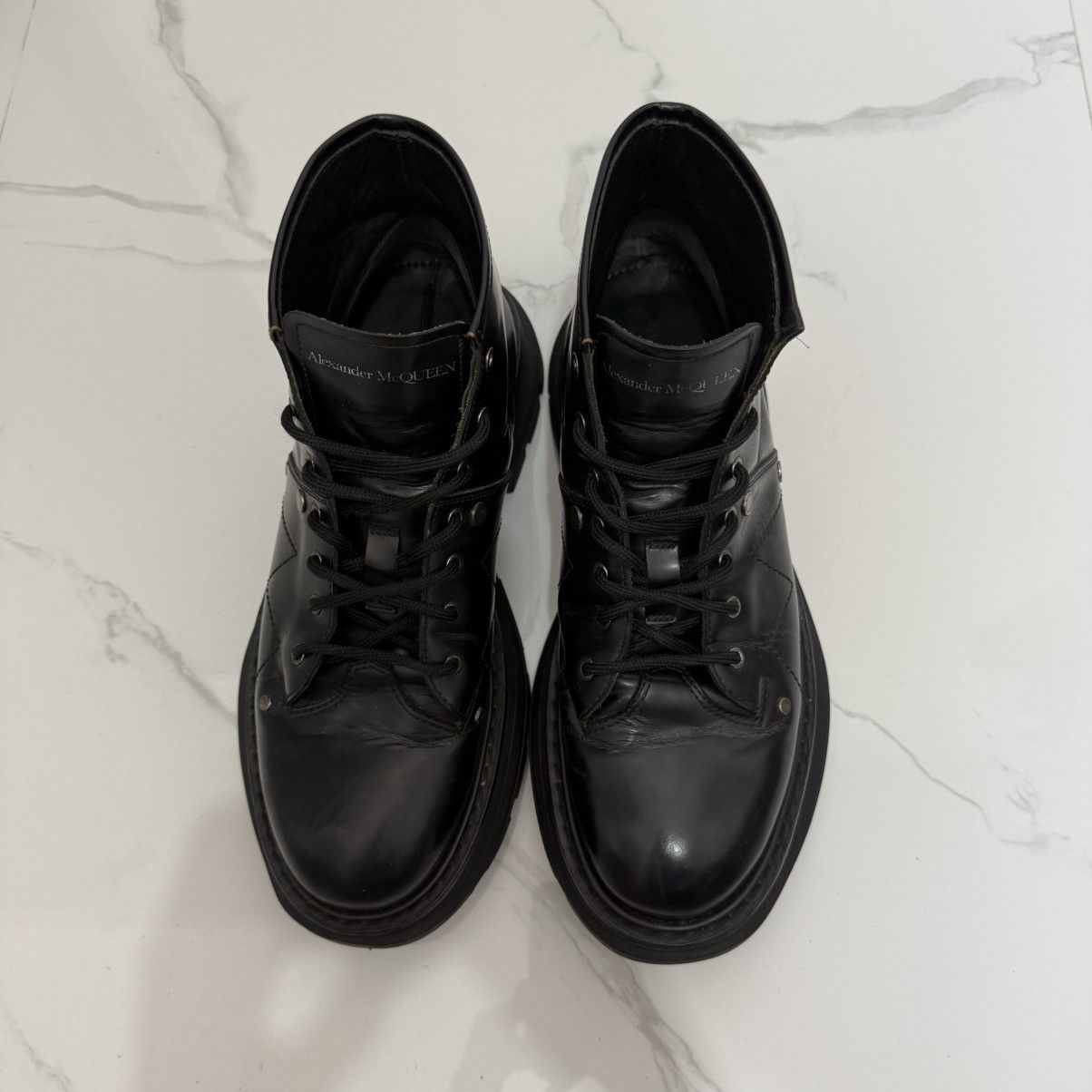 Alexander McQueen Alexander Mcqueen Thread Lace up Boots Size US 9 / EU 42 - 5 Thumbnail