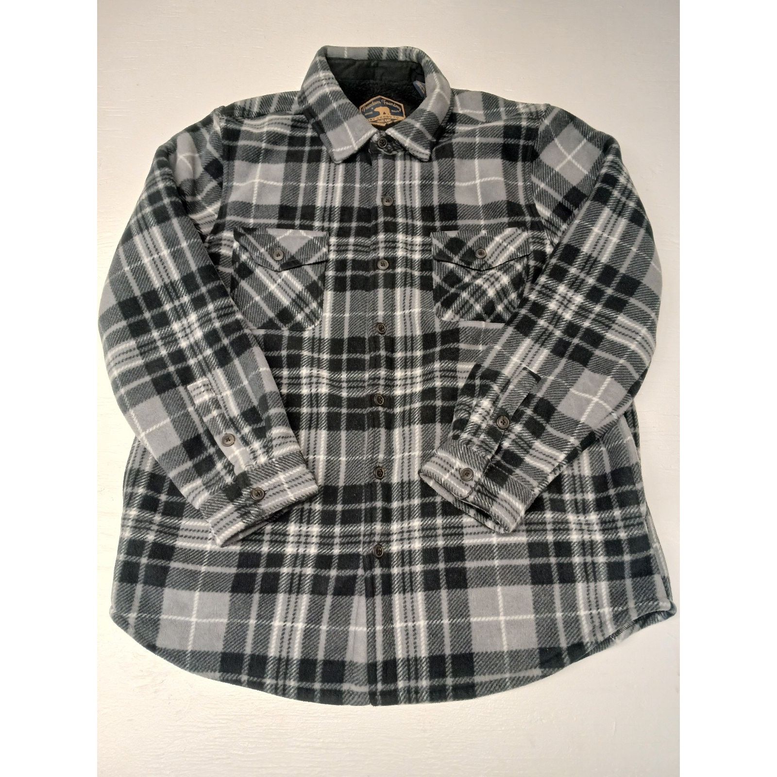 Other Freedom Foundry (Large) Multicolor Plaid All Polyester Coat Size US L / EU 52-54 / 3 - 2 Thumbnail