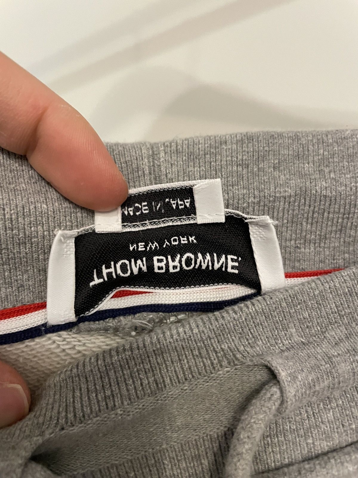 Thom Browne Thom Browne Grey Classic Engineered 4 Bar sweat shirt Size US 34 / EU 50 - 8 Thumbnail