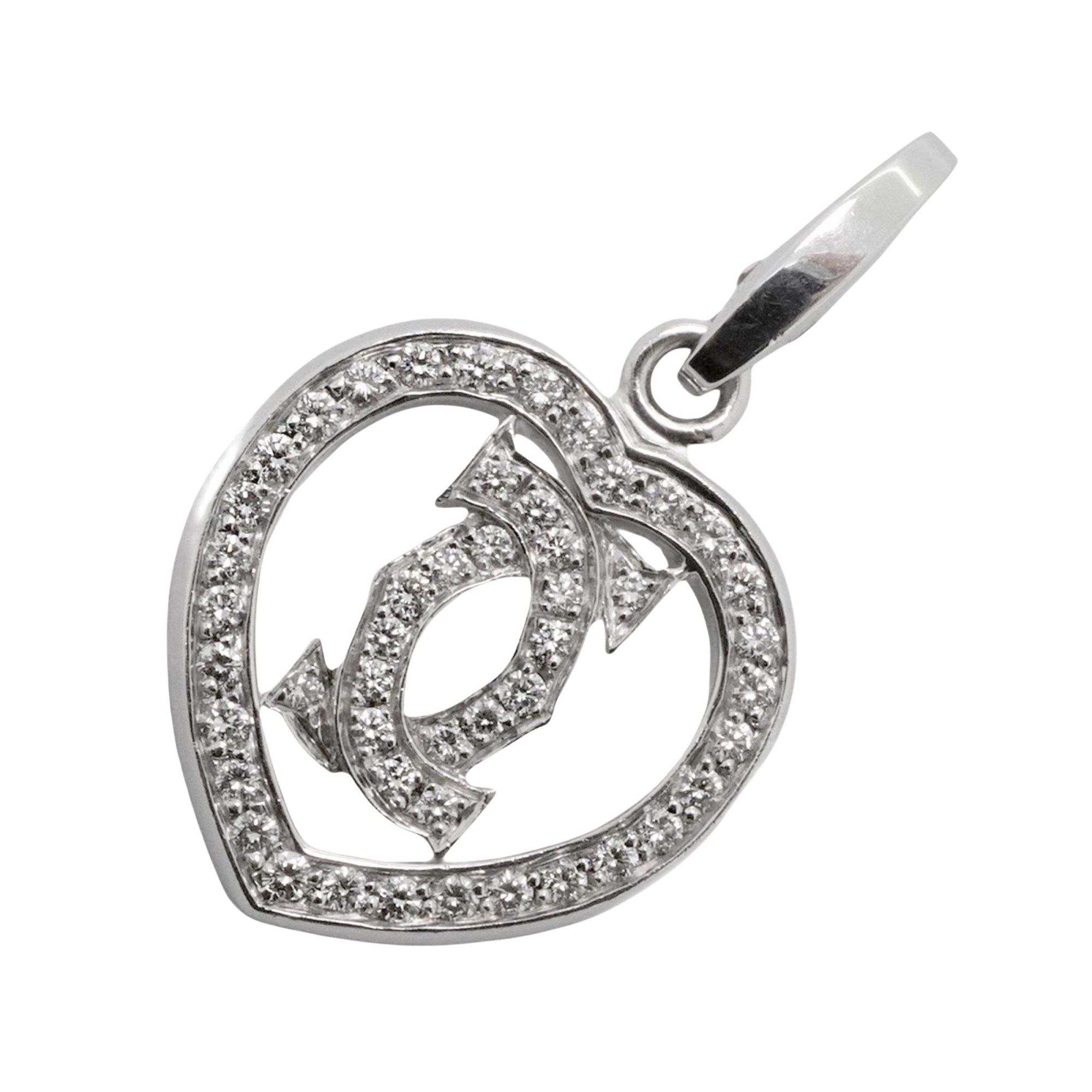 Cartier Cartier 2C heart necklace Size ONE SIZE - 1 Thumbnail