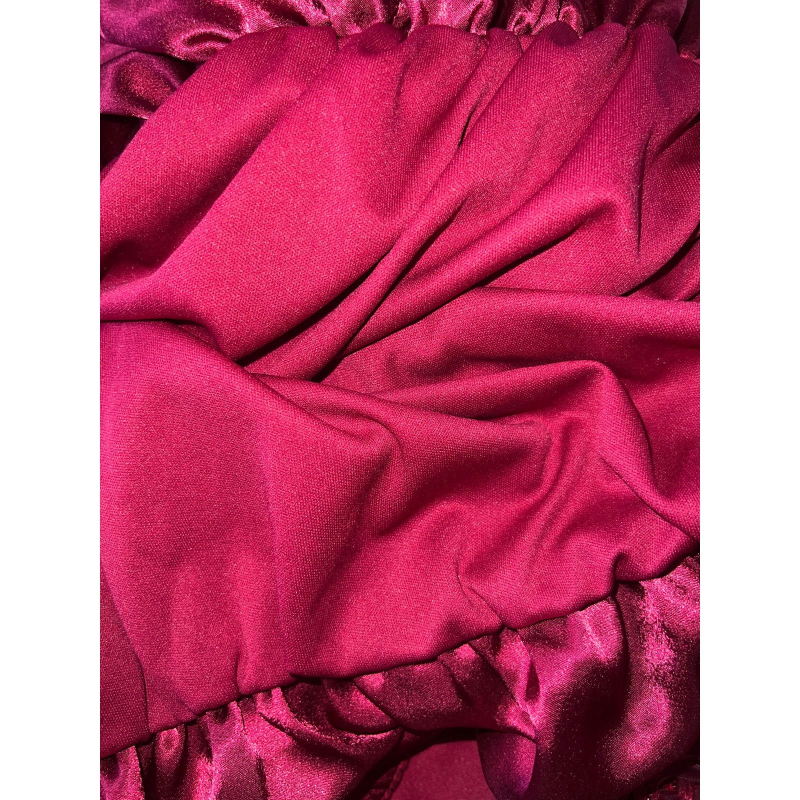 Other Forever 21 Festive Red/Wine Balloon Dress - Size S Size S / US 4 / IT 40 - 7 Thumbnail