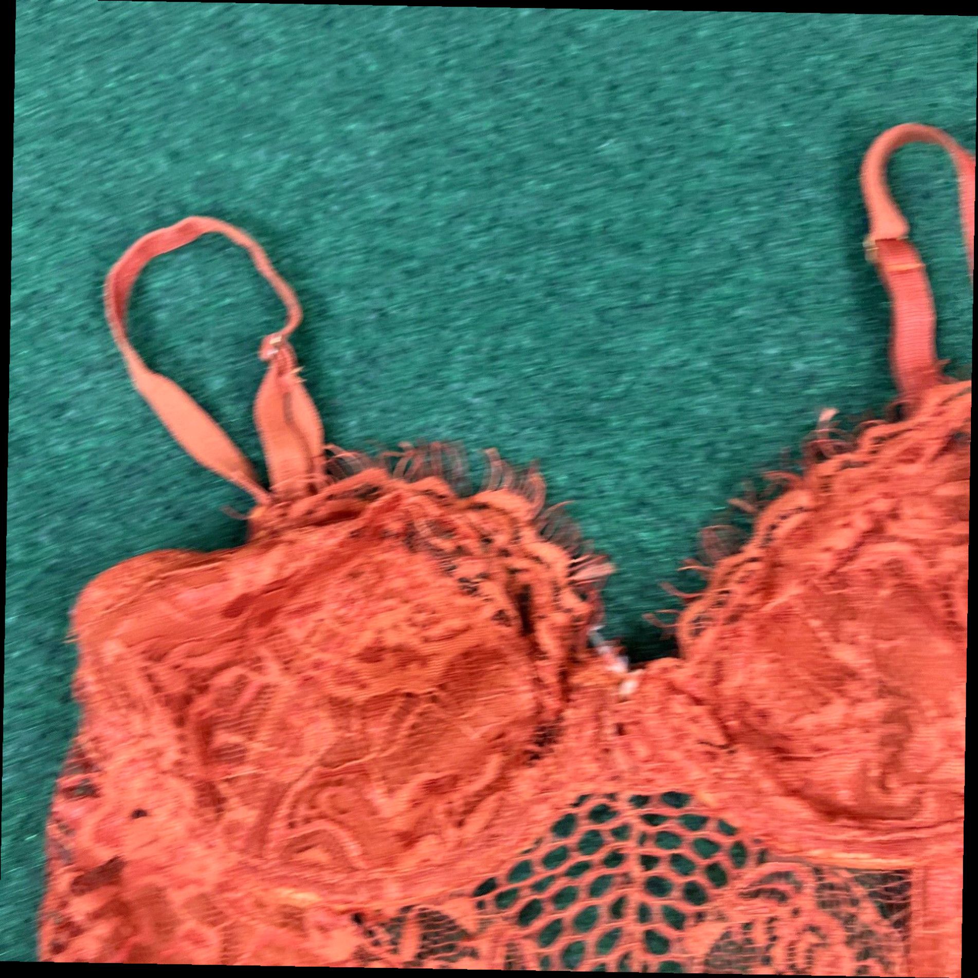Vintage TICTOC Women Bustier Top Corset Tank Top Orange Size S / US 4 / IT 40 - 3 Thumbnail